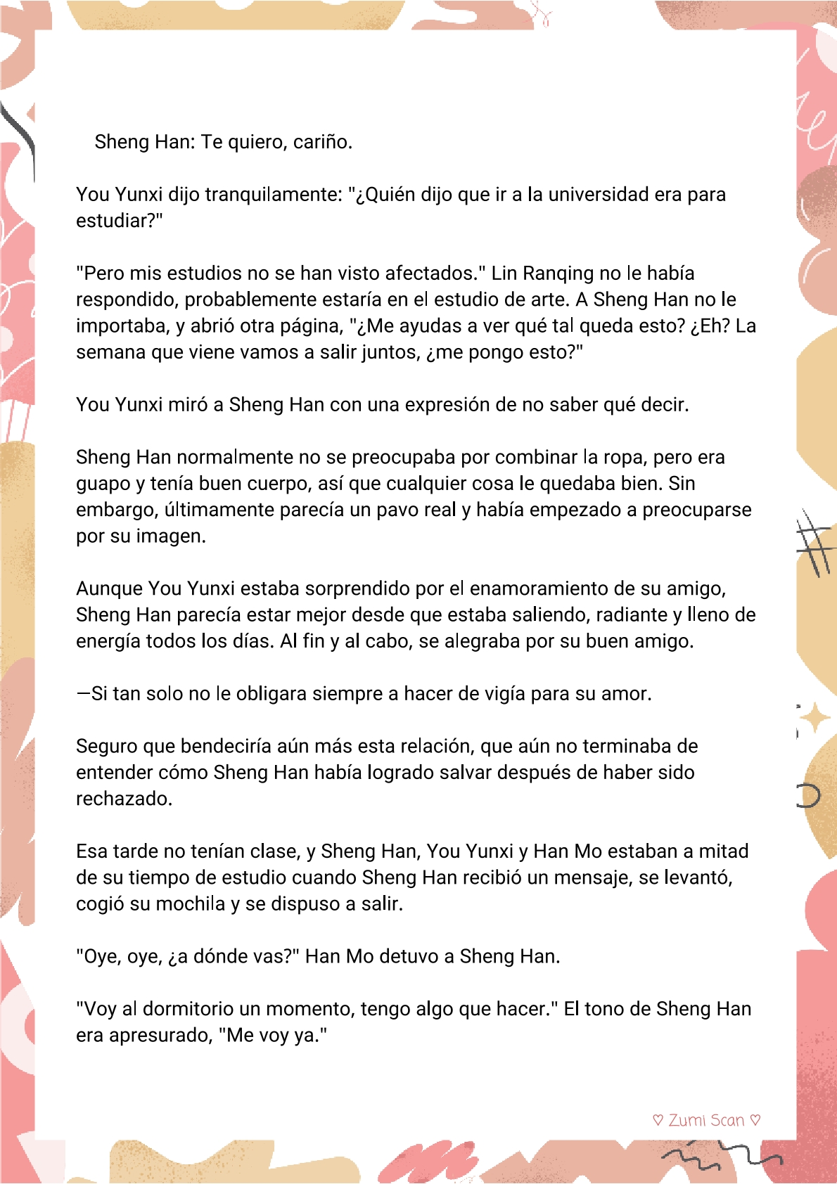 Soy hetero, pero mi compañero de cuarto travestido huele muy bien - Capítulo 43 - Página 11 - LectorTMOo