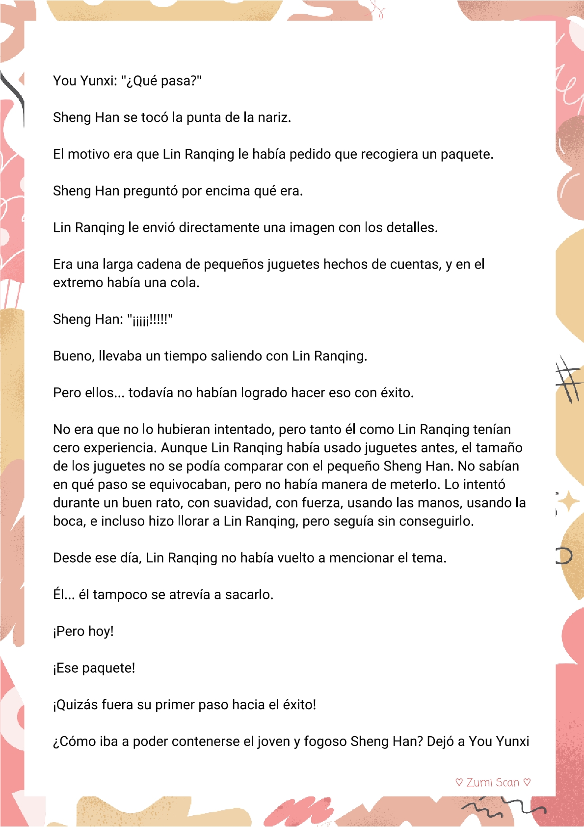 Soy hetero, pero mi compañero de cuarto travestido huele muy bien - Capítulo 43 - Página 12 - LectorTMOo