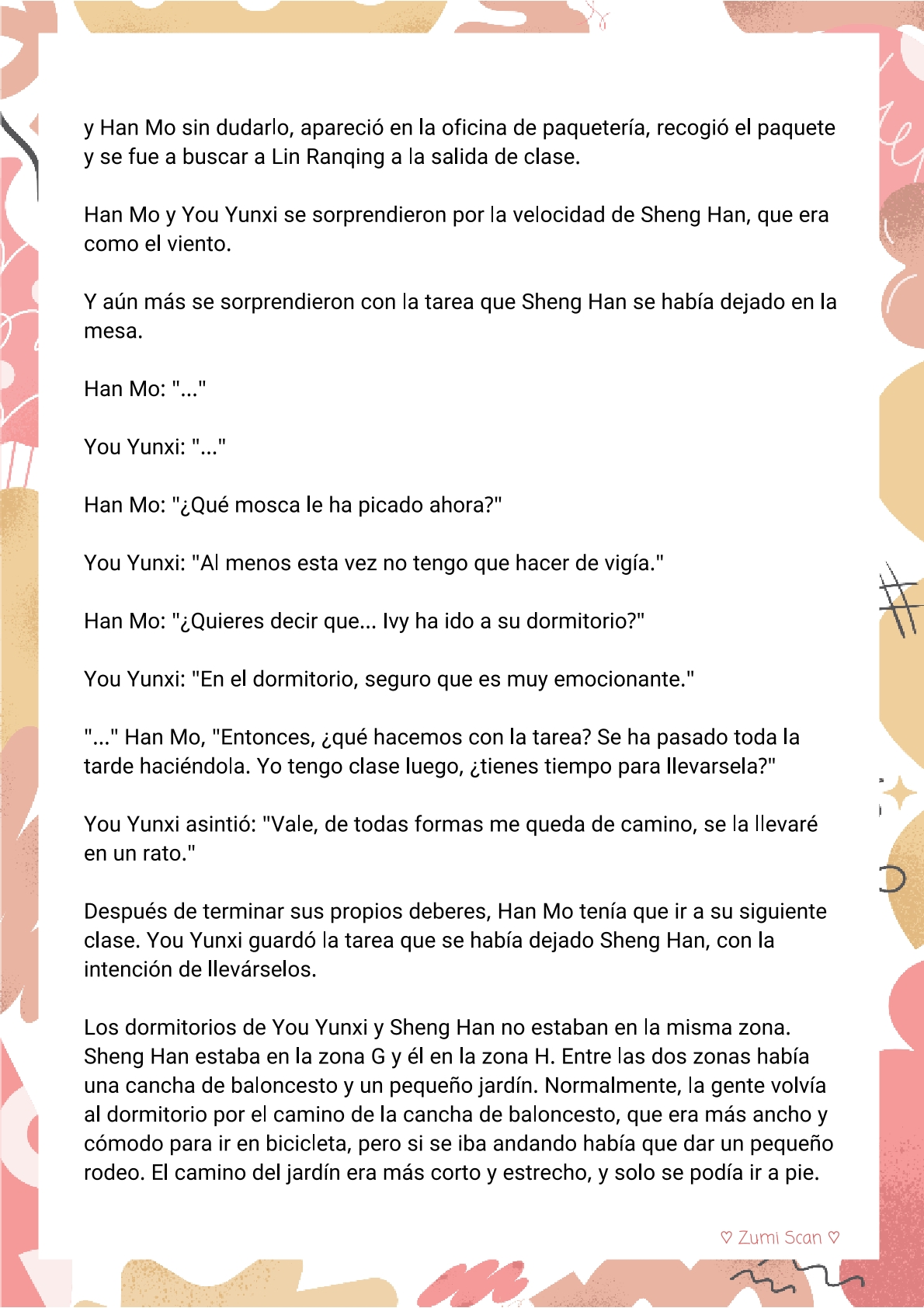 Soy hetero, pero mi compañero de cuarto travestido huele muy bien - Capítulo 43 - Página 13 - LectorTMOo