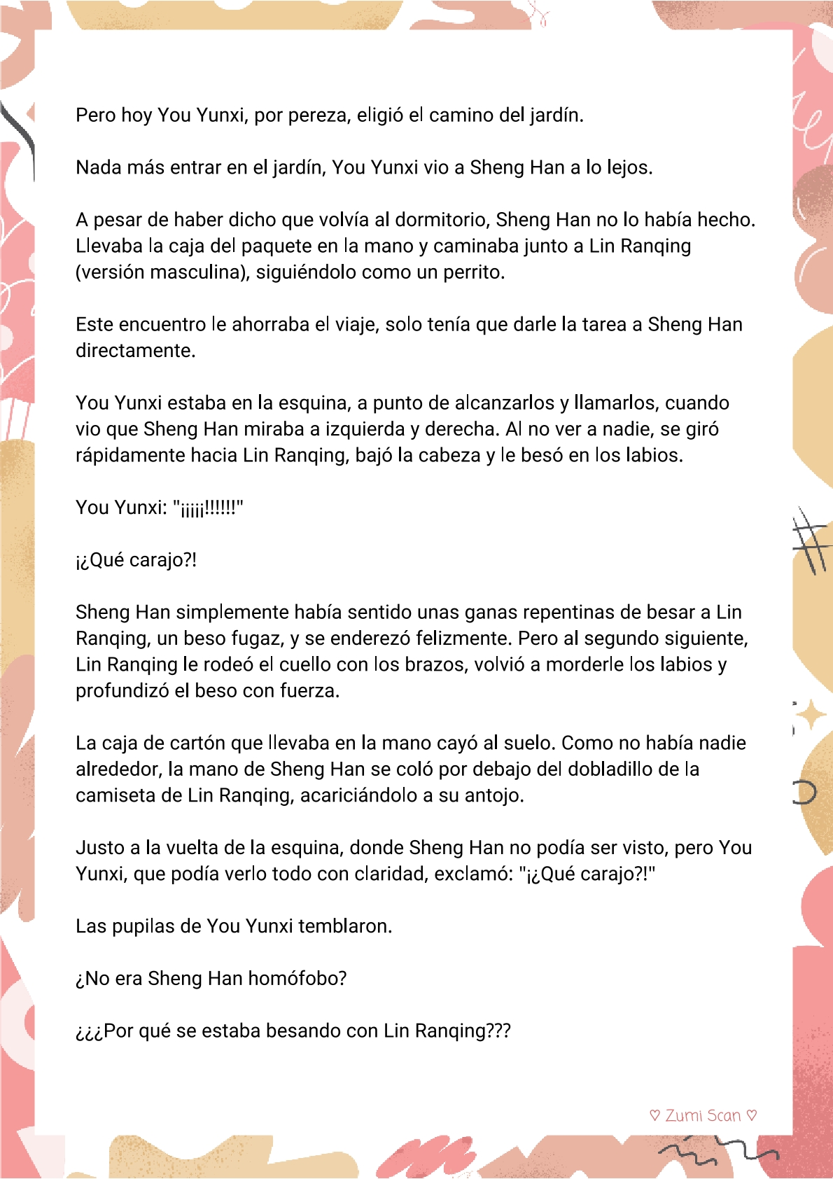Soy hetero, pero mi compañero de cuarto travestido huele muy bien - Capítulo 43 - Página 14 - LectorTMOo