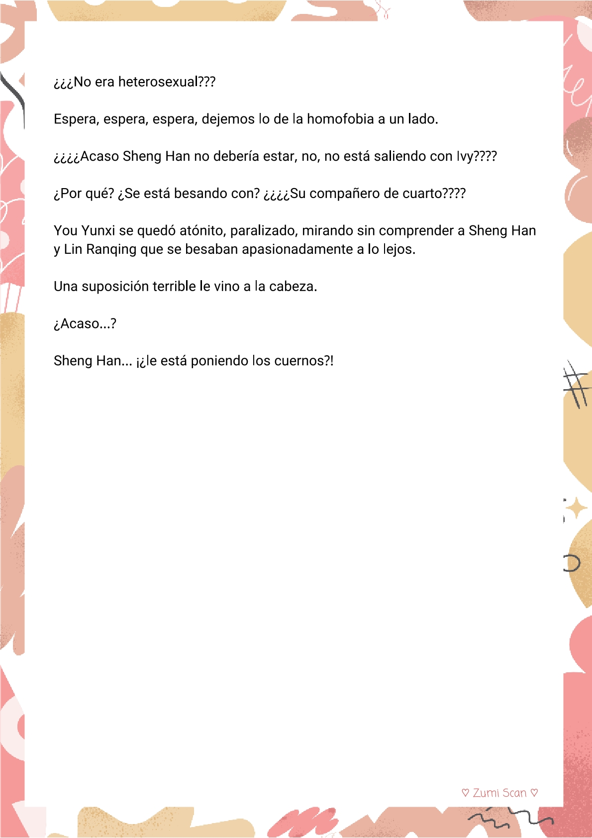 Soy hetero, pero mi compañero de cuarto travestido huele muy bien - Capítulo 43 - Página 15 - LectorTMOo