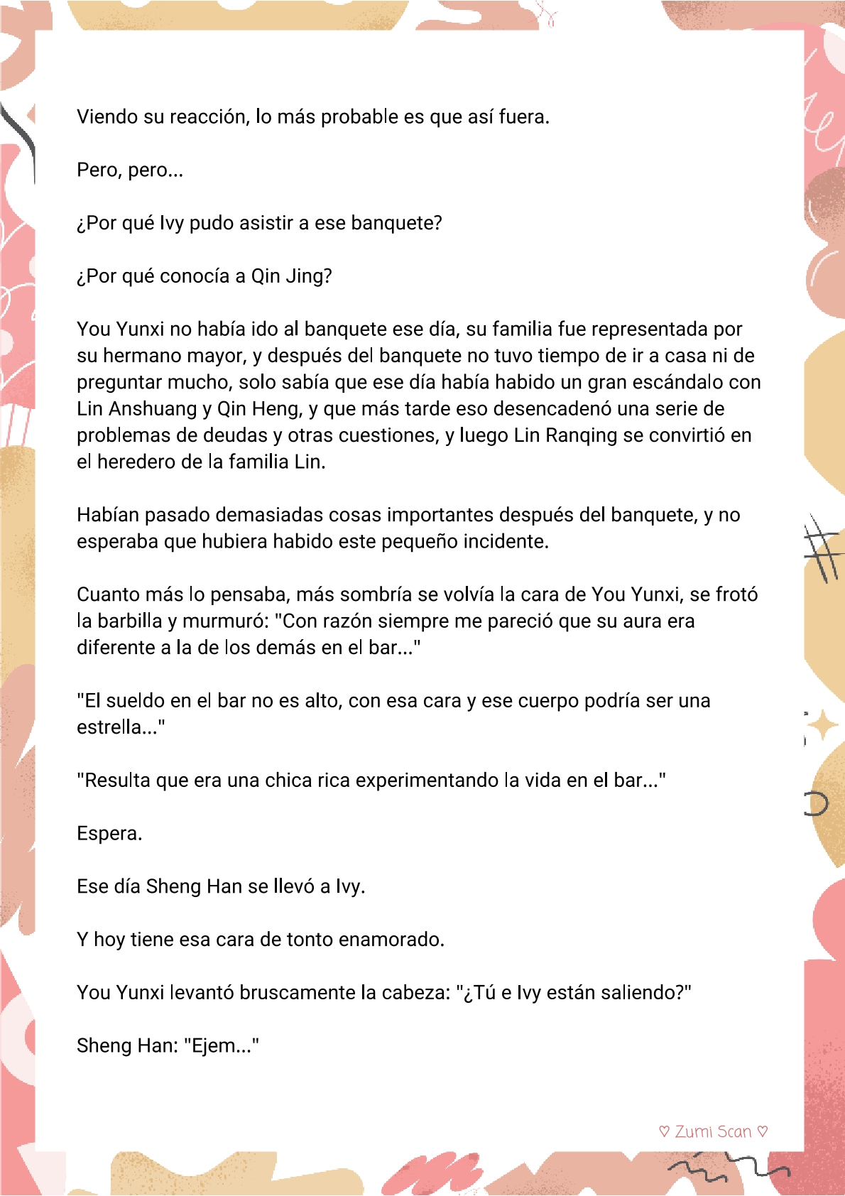 Soy hetero, pero mi compañero de cuarto travestido huele muy bien - Capítulo 43 - Página 7 - LectorTMOo