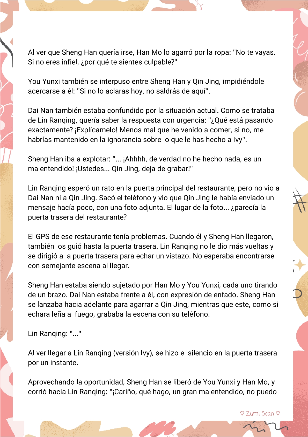 Soy hetero, pero mi compañero de cuarto travestido huele muy bien - Capítulo 44 - Página 11 - LectorTMOo