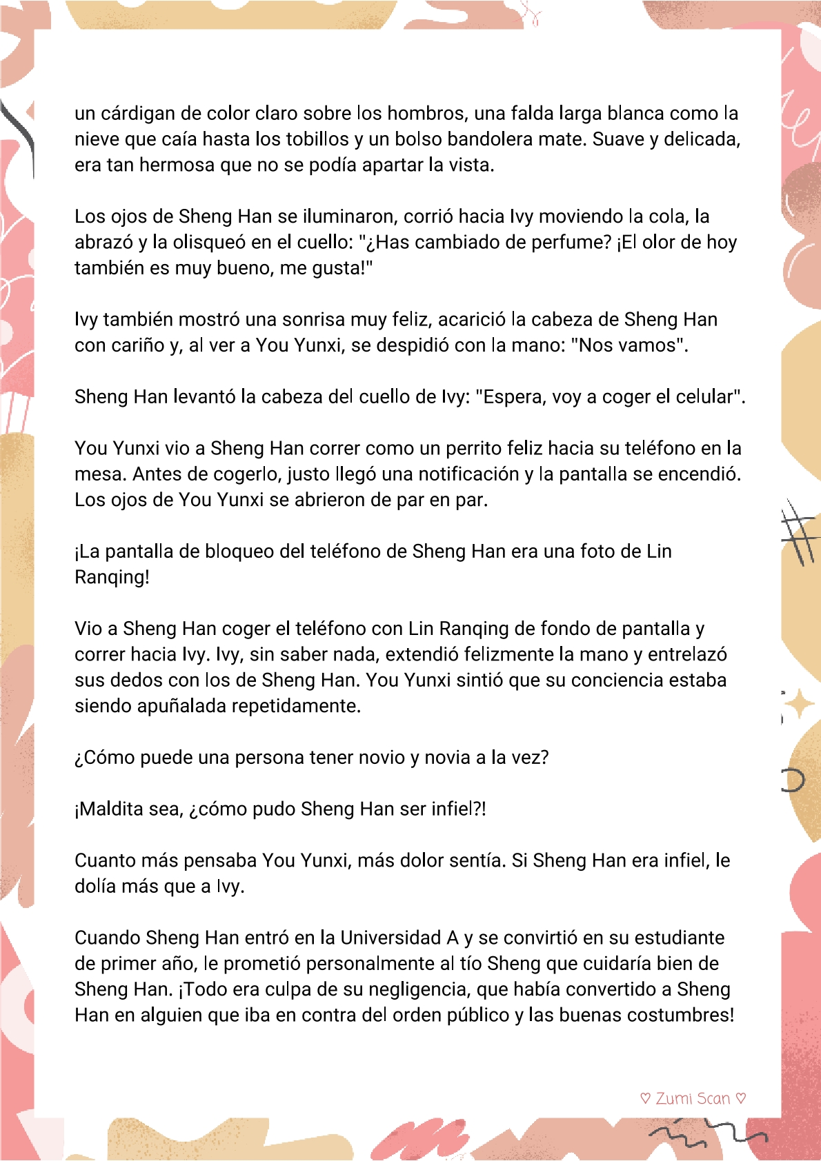 Soy hetero, pero mi compañero de cuarto travestido huele muy bien - Capítulo 44 - Página 4 - LectorTMOo