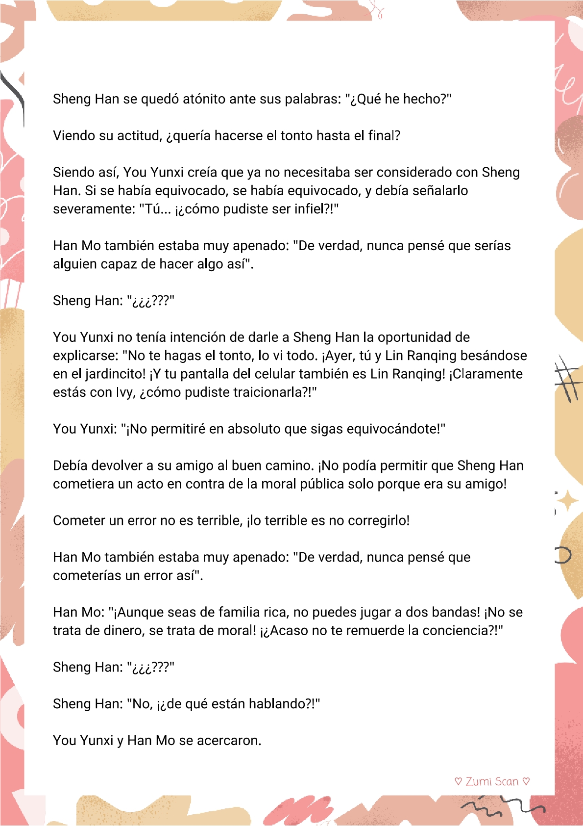 Soy hetero, pero mi compañero de cuarto travestido huele muy bien - Capítulo 44 - Página 7 - LectorTMOo