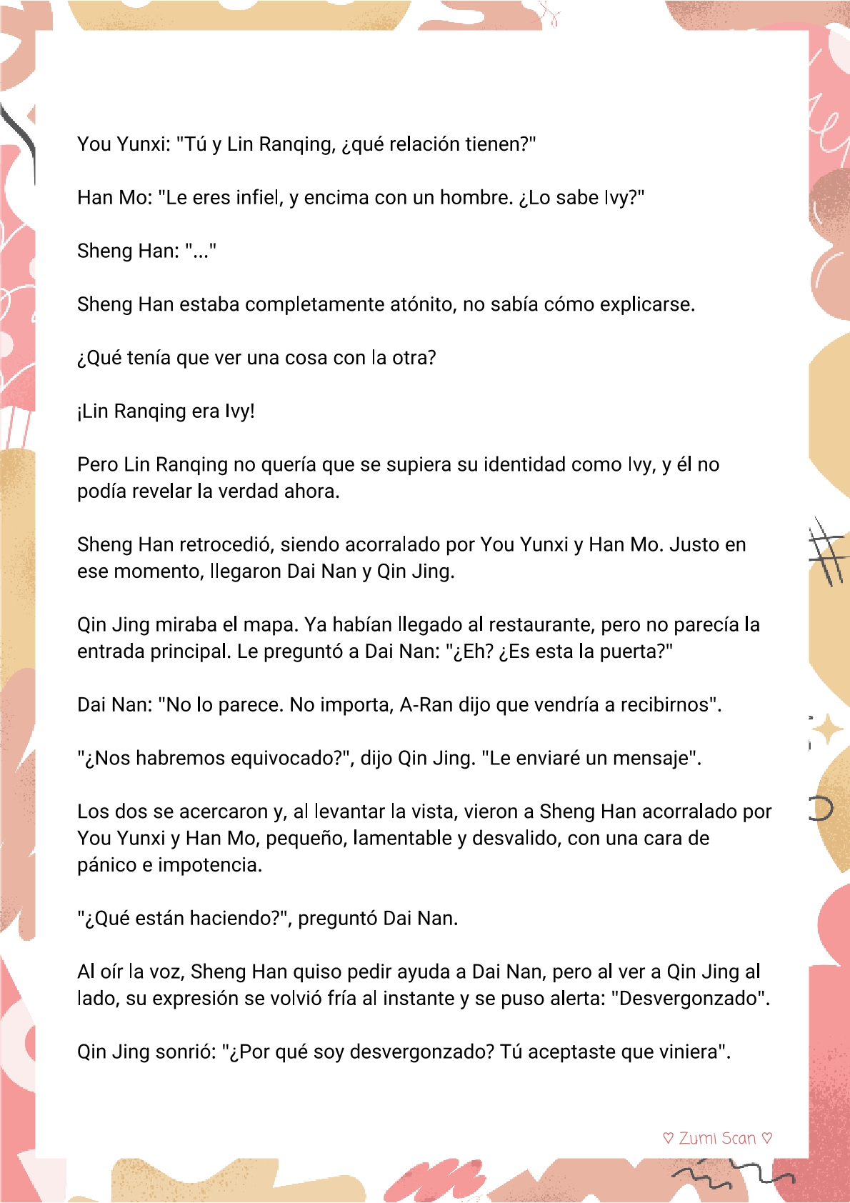 Soy hetero, pero mi compañero de cuarto travestido huele muy bien - Capítulo 44 - Página 8 - LectorTMOo