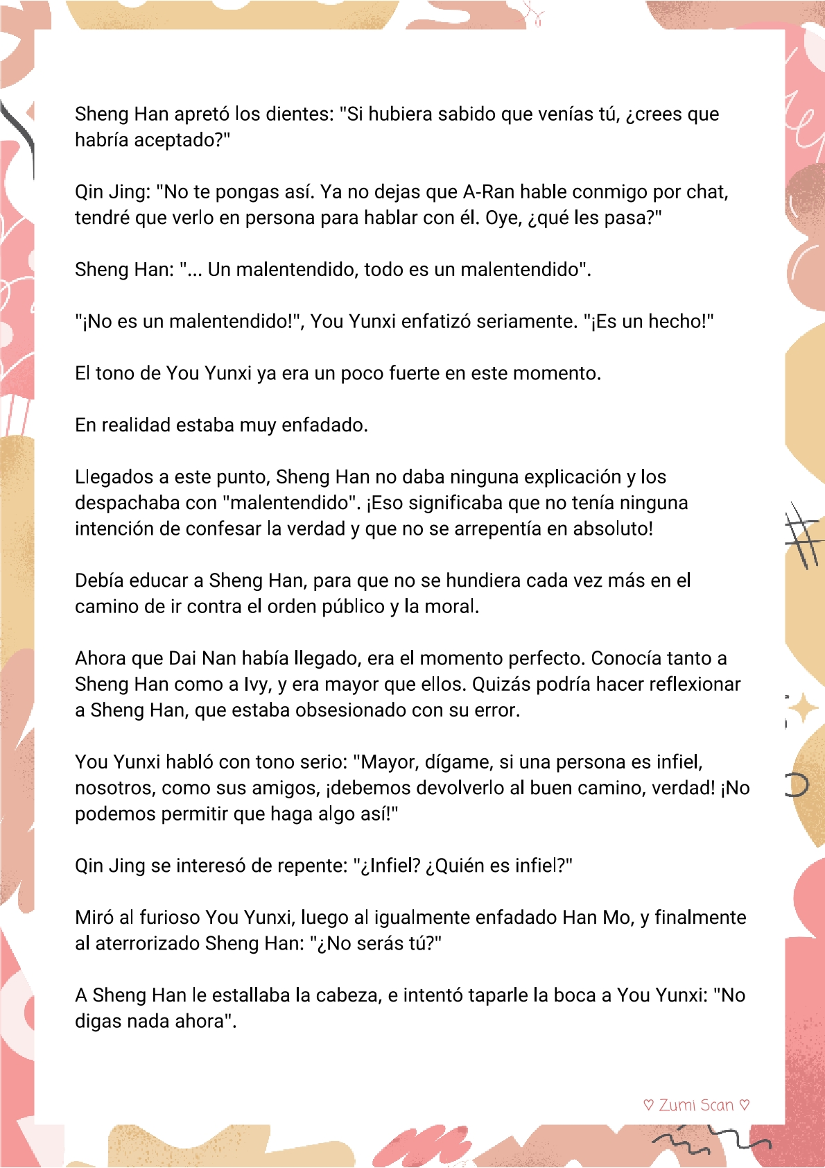 Soy hetero, pero mi compañero de cuarto travestido huele muy bien - Capítulo 44 - Página 9 - LectorTMOo