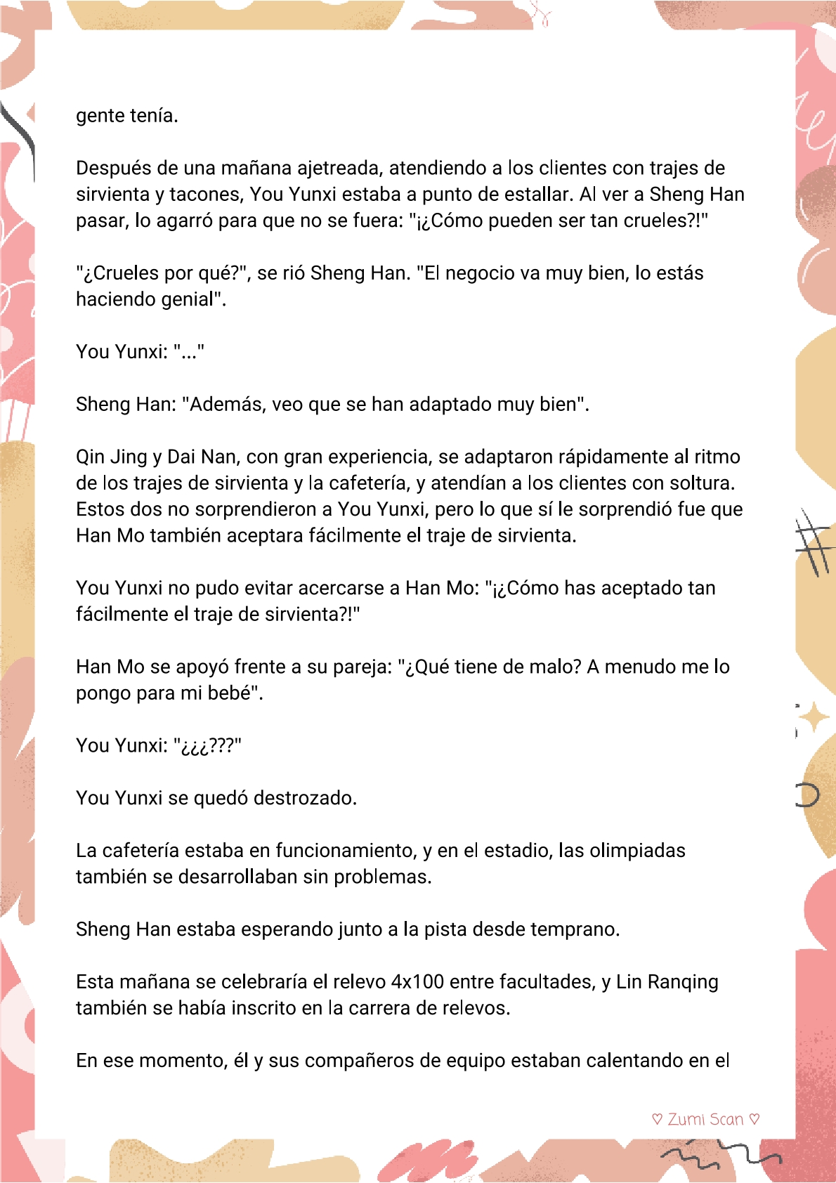 Soy hetero, pero mi compañero de cuarto travestido huele muy bien - Capítulo 45 - Página 8 - LectorTMOo