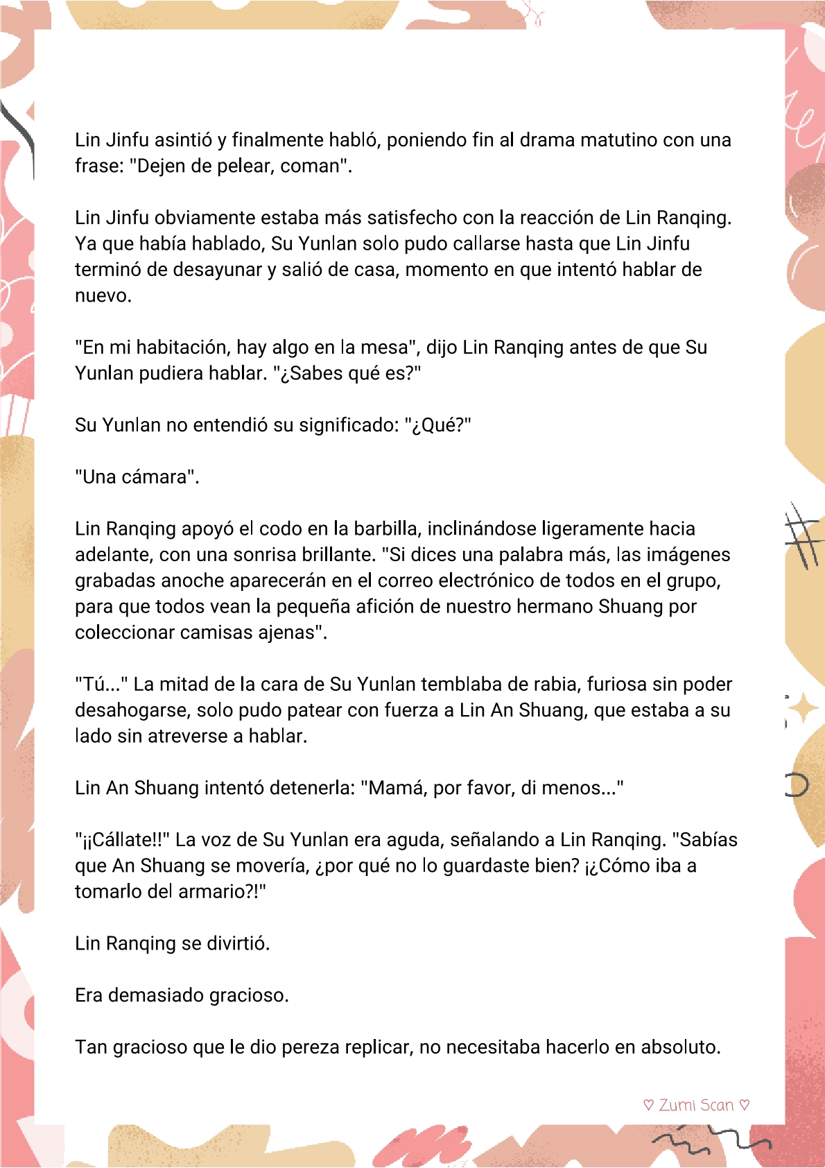 Soy hetero, pero mi compañero de cuarto travestido huele muy bien - Capítulo 5 - Página 4 - LectorTMOo