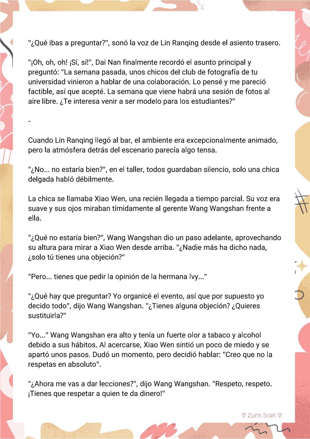 Soy hetero, pero mi compañero de cuarto travestido huele muy bien - Capítulo 5 - Página 7 - LectorTMOo