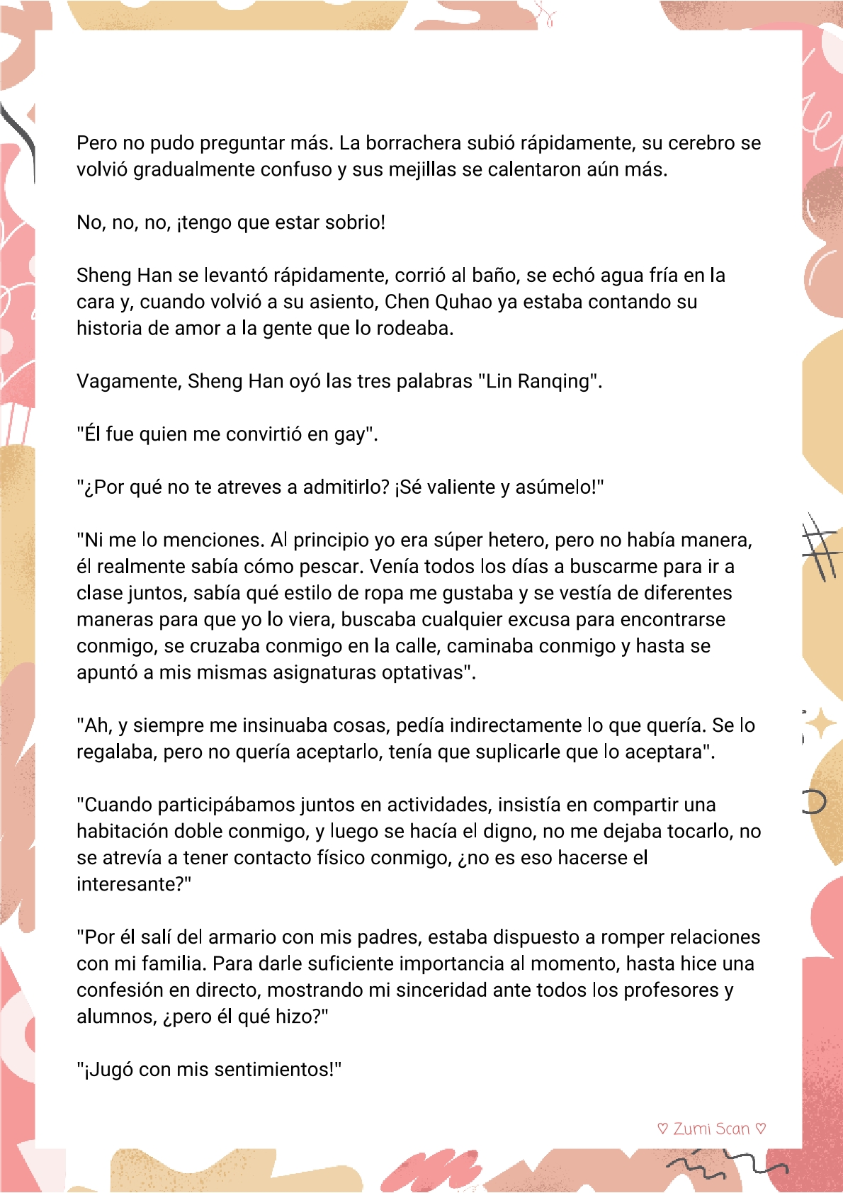 Soy hetero, pero mi compañero de cuarto travestido huele muy bien - Capítulo 6 - Página 6 - LectorTMOo