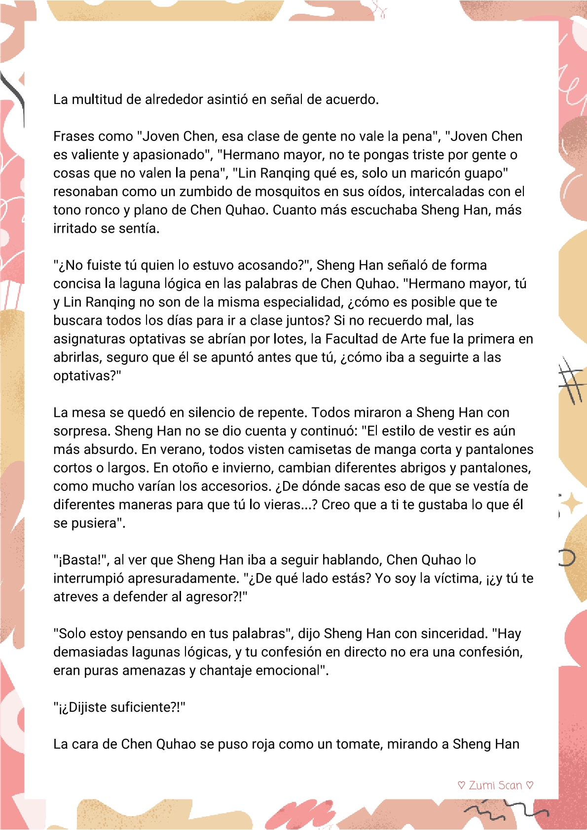Soy hetero, pero mi compañero de cuarto travestido huele muy bien - Capítulo 6 - Página 7 - LectorTMOo