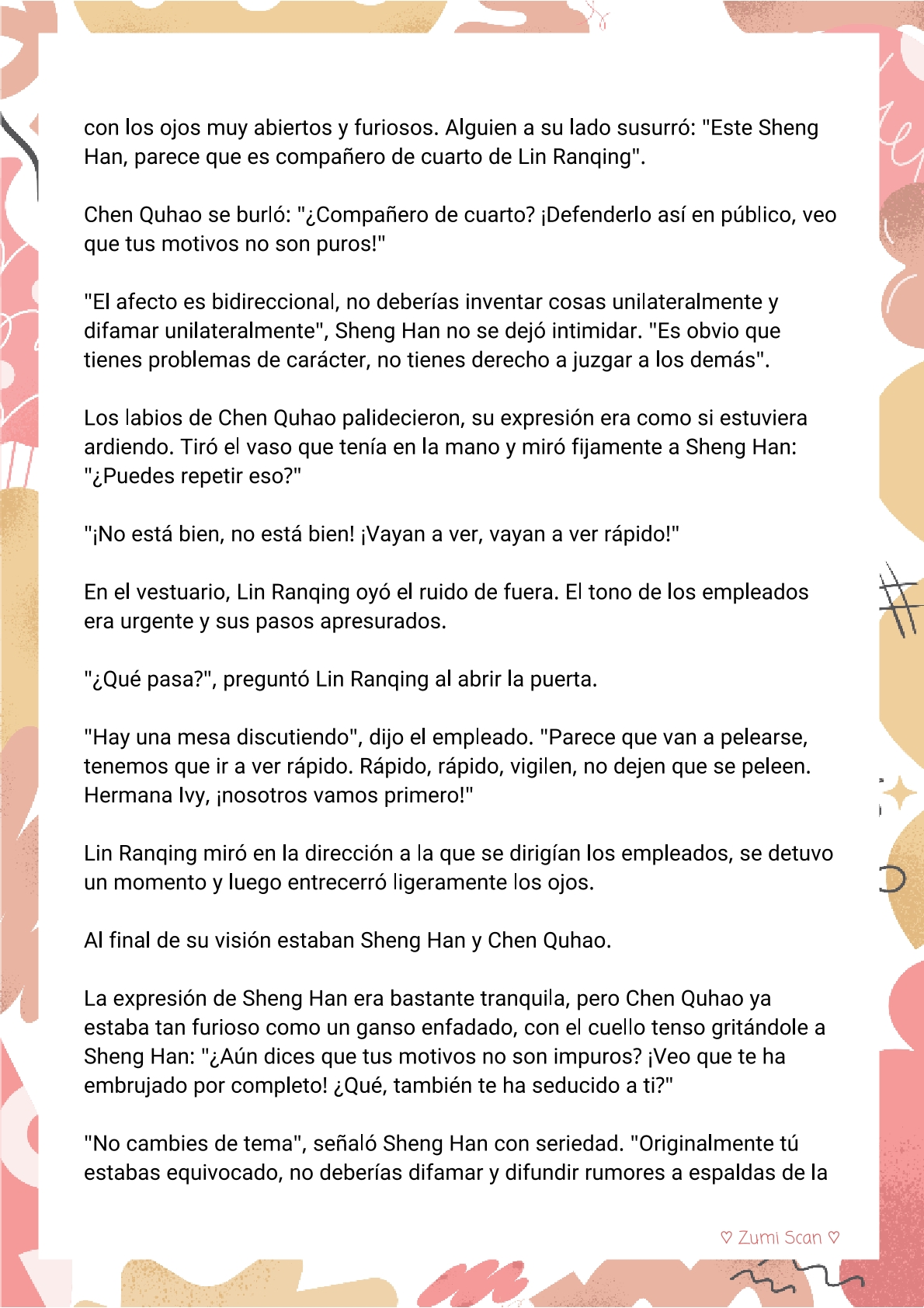 Soy hetero, pero mi compañero de cuarto travestido huele muy bien - Capítulo 6 - Página 8 - LectorTMOo