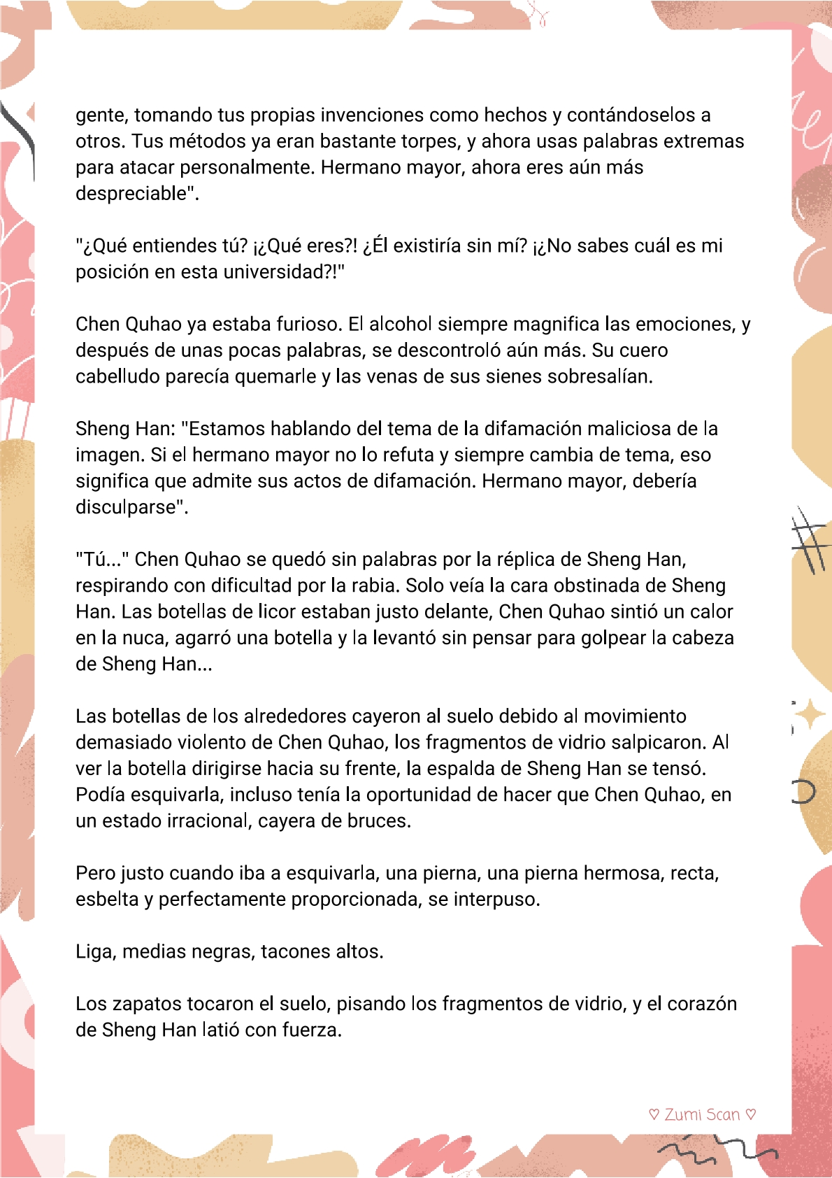 Soy hetero, pero mi compañero de cuarto travestido huele muy bien - Capítulo 6 - Página 9 - LectorTMOo