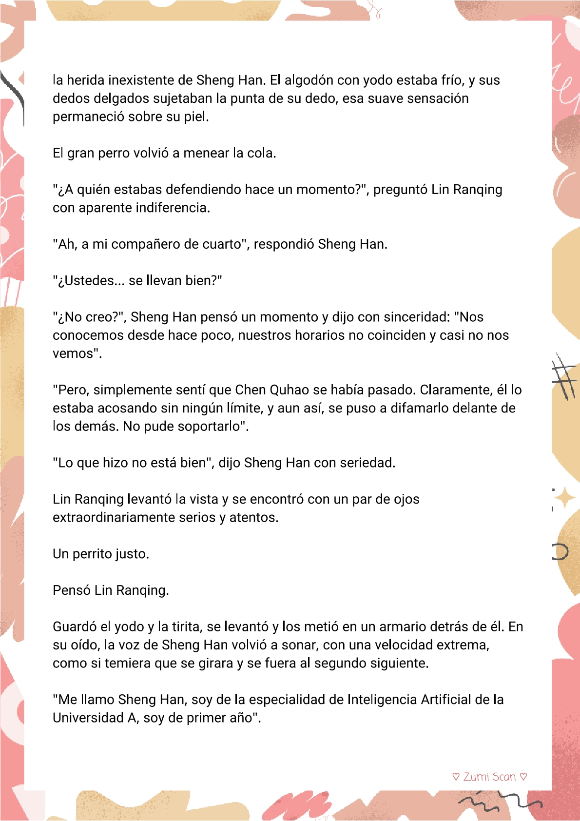 Soy hetero, pero mi compañero de cuarto travestido huele muy bien - Capítulo 7 - Página 5 - LectorTMOo