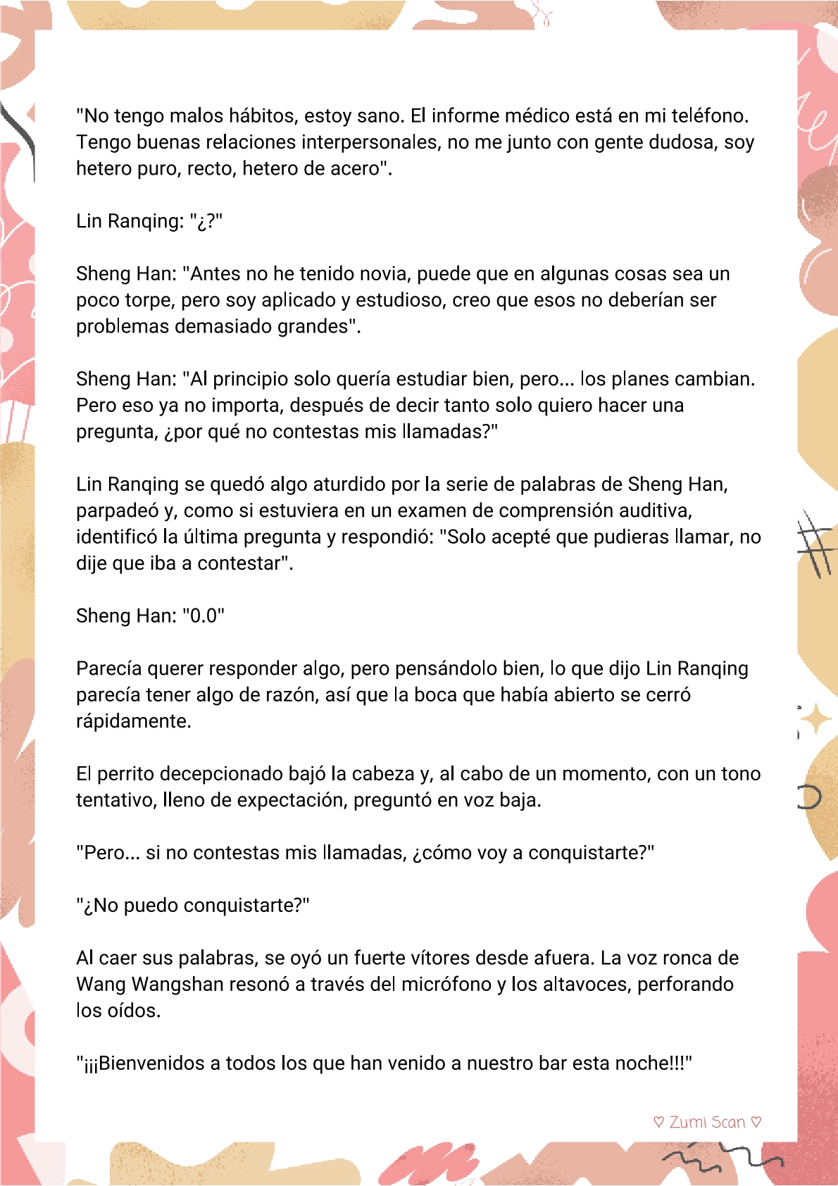 Soy hetero, pero mi compañero de cuarto travestido huele muy bien - Capítulo 7 - Página 6 - LectorTMOo
