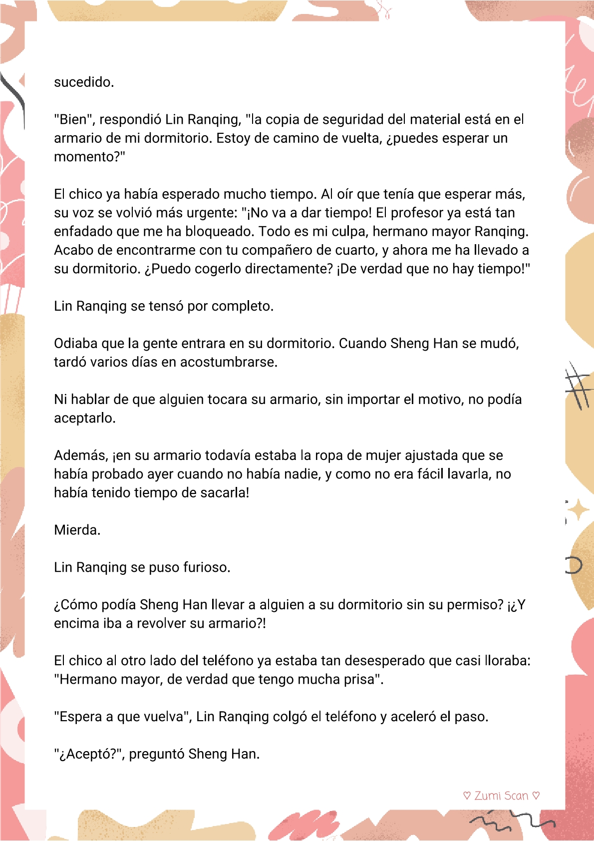 Soy hetero, pero mi compañero de cuarto travestido huele muy bien - Capítulo 8 - Página 10 - LectorTMOo