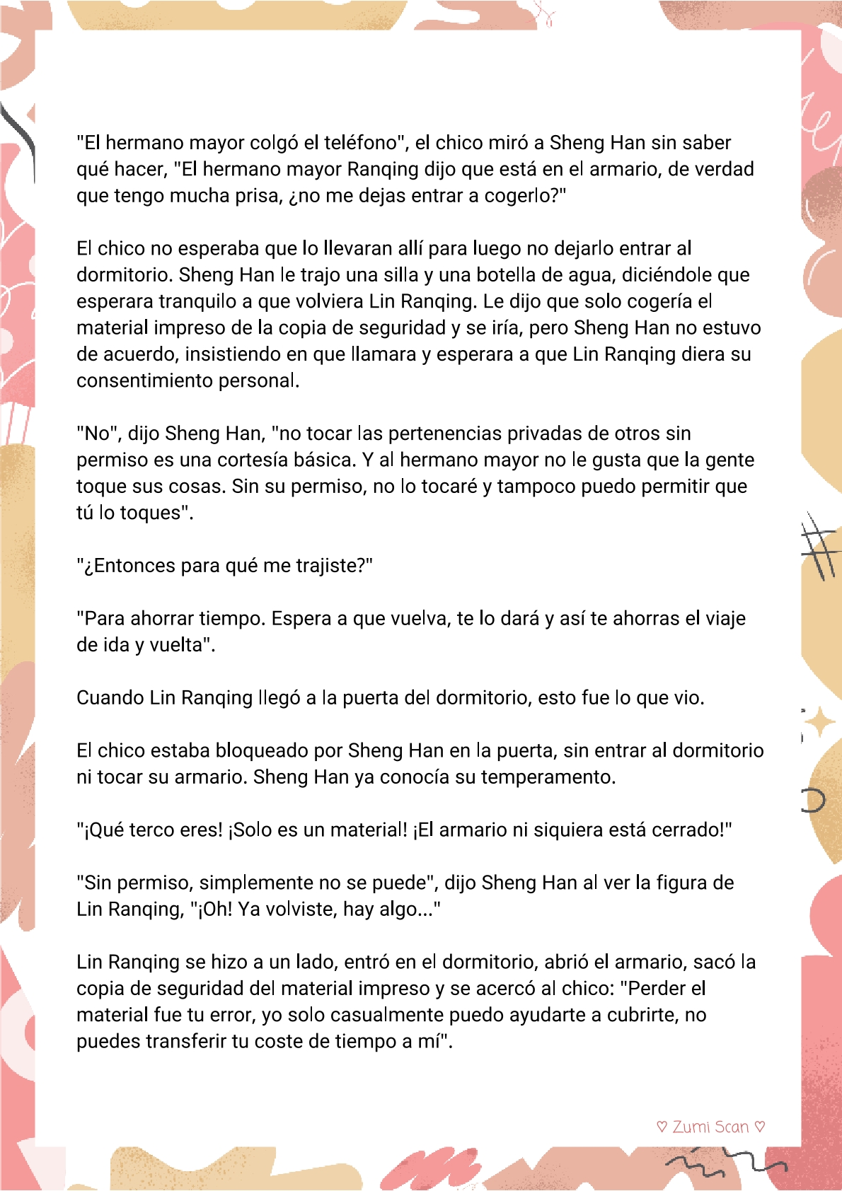 Soy hetero, pero mi compañero de cuarto travestido huele muy bien - Capítulo 8 - Página 11 - LectorTMOo