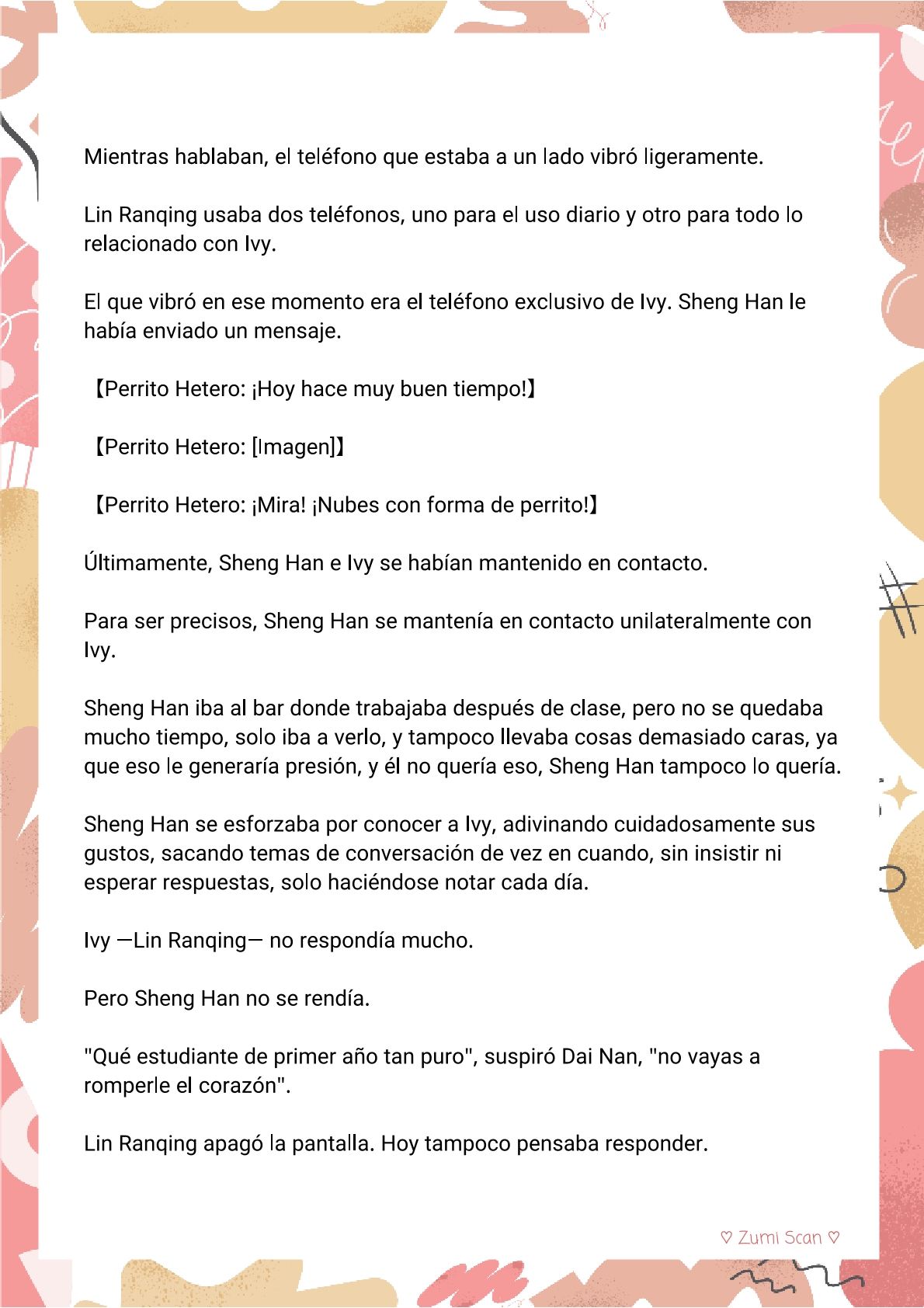 Soy hetero, pero mi compañero de cuarto travestido huele muy bien - Capítulo 8 - Página 4 - LectorTMOo
