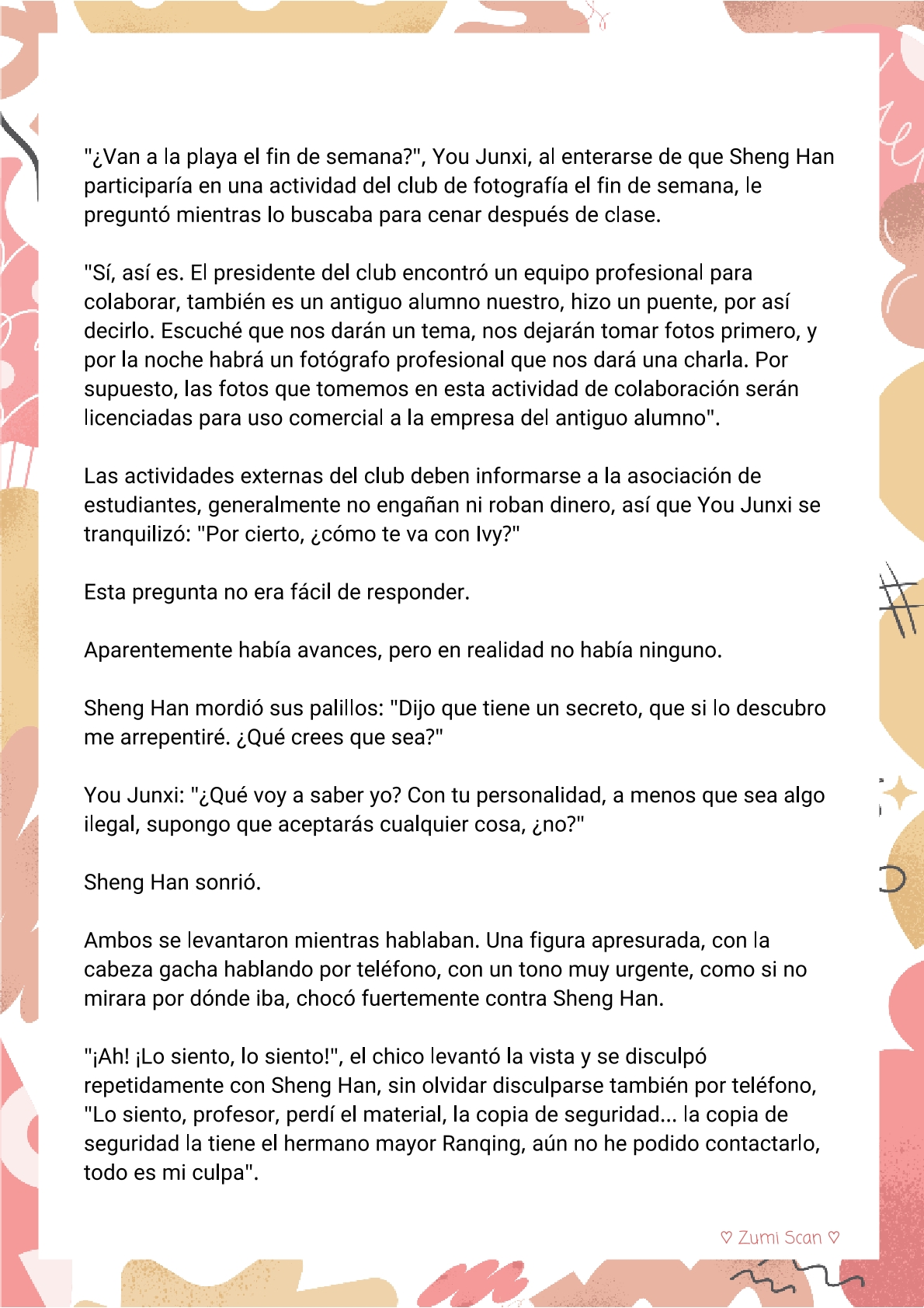 Soy hetero, pero mi compañero de cuarto travestido huele muy bien - Capítulo 8 - Página 8 - LectorTMOo