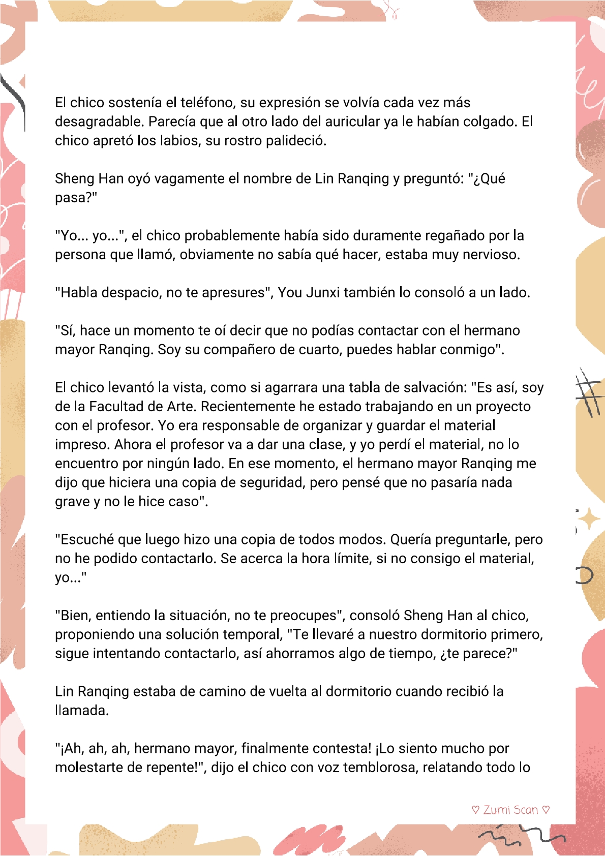 Soy hetero, pero mi compañero de cuarto travestido huele muy bien - Capítulo 8 - Página 9 - LectorTMOo