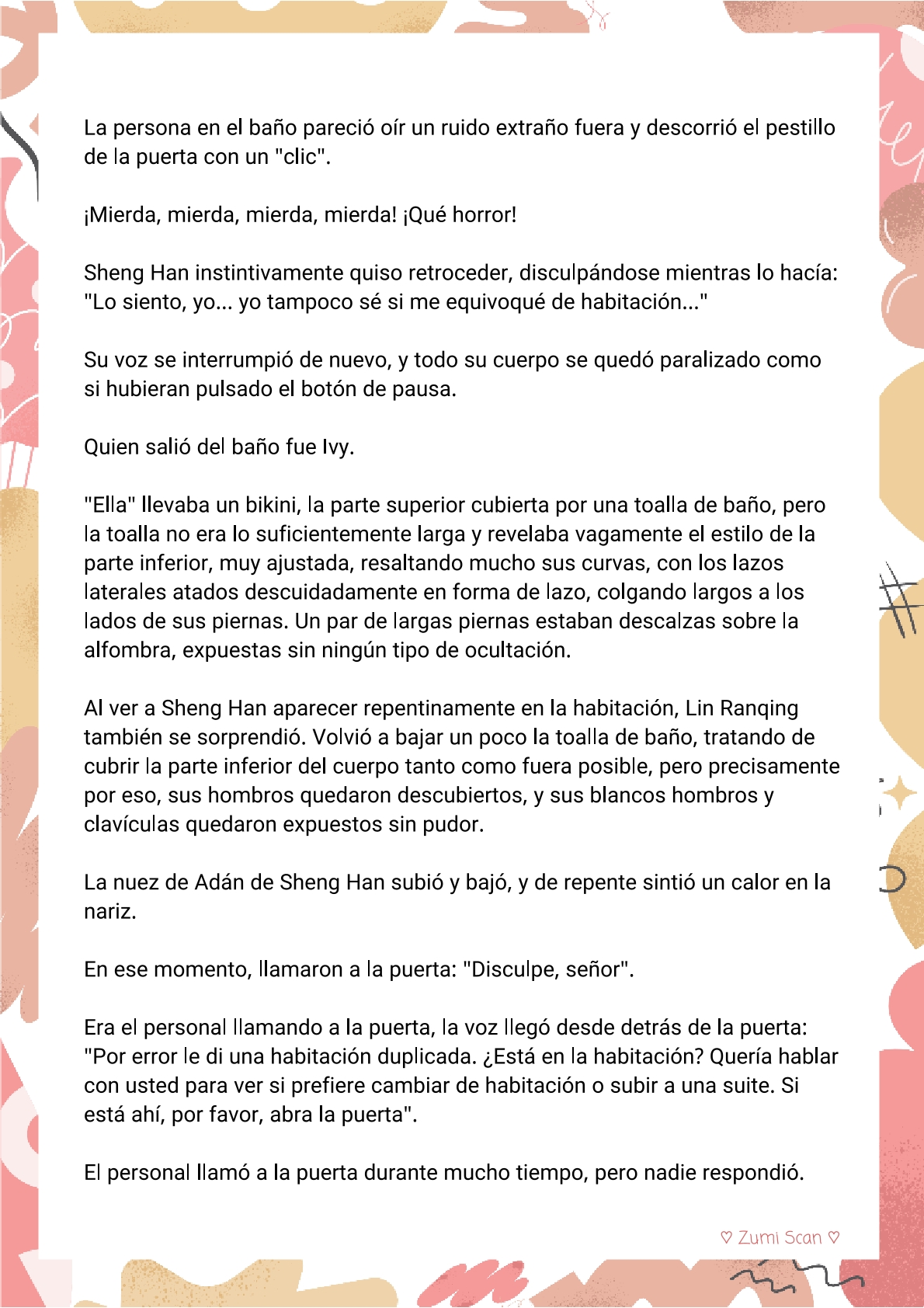 Soy hetero, pero mi compañero de cuarto travestido huele muy bien - Capítulo 9 - Página 10 - LectorTMOo