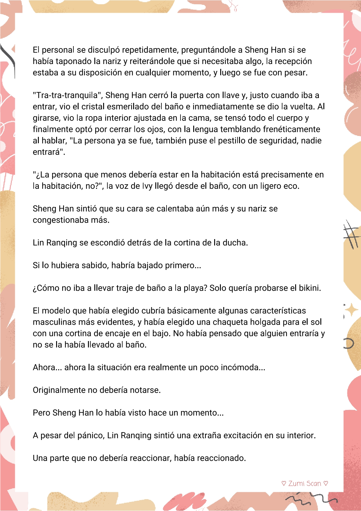 Soy hetero, pero mi compañero de cuarto travestido huele muy bien - Capítulo 9 - Página 12 - LectorTMOo
