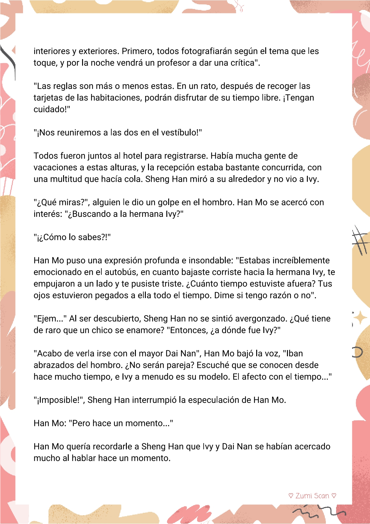 Soy hetero, pero mi compañero de cuarto travestido huele muy bien - Capítulo 9 - Página 4 - LectorTMOo