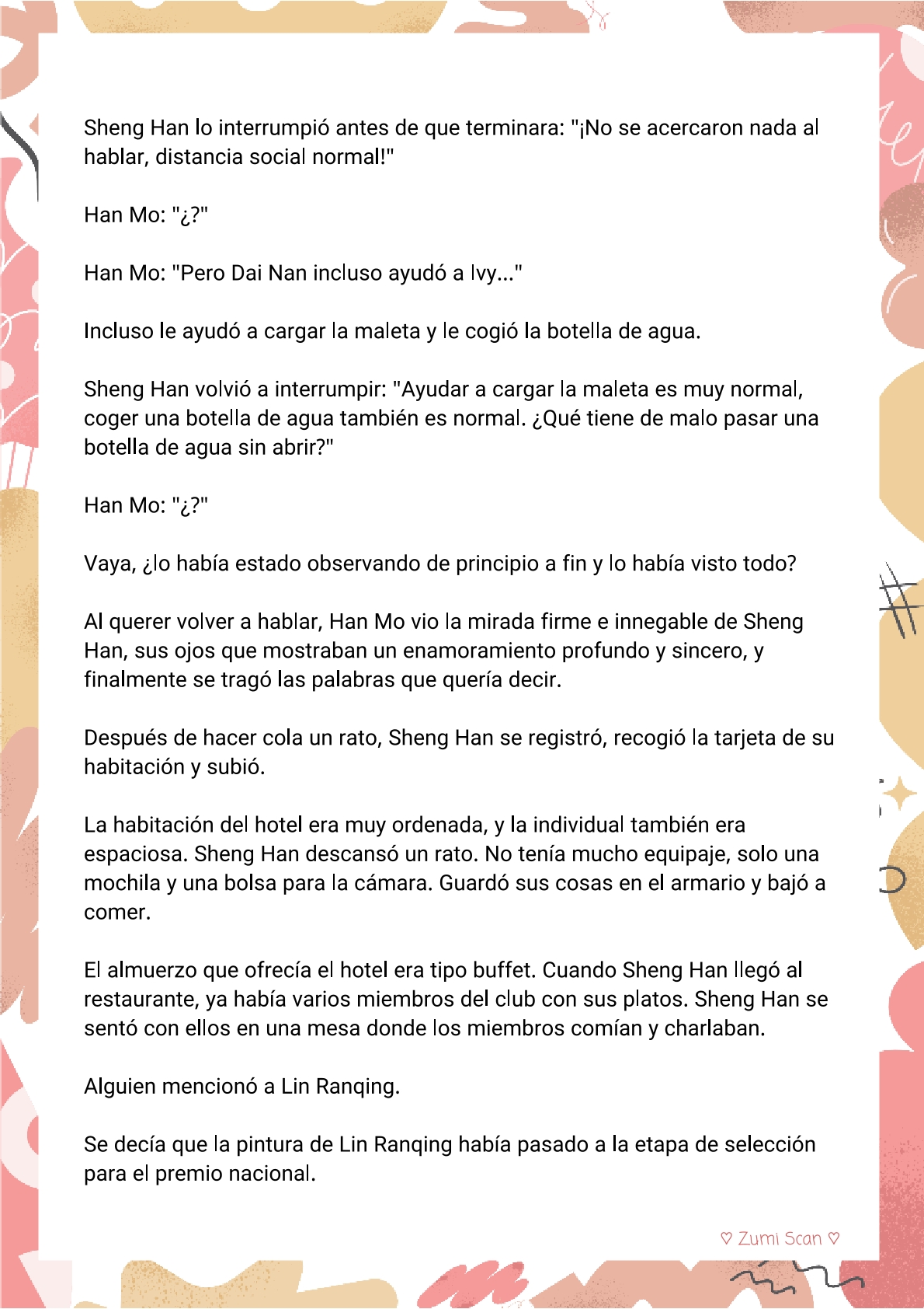 Soy hetero, pero mi compañero de cuarto travestido huele muy bien - Capítulo 9 - Página 5 - LectorTMOo