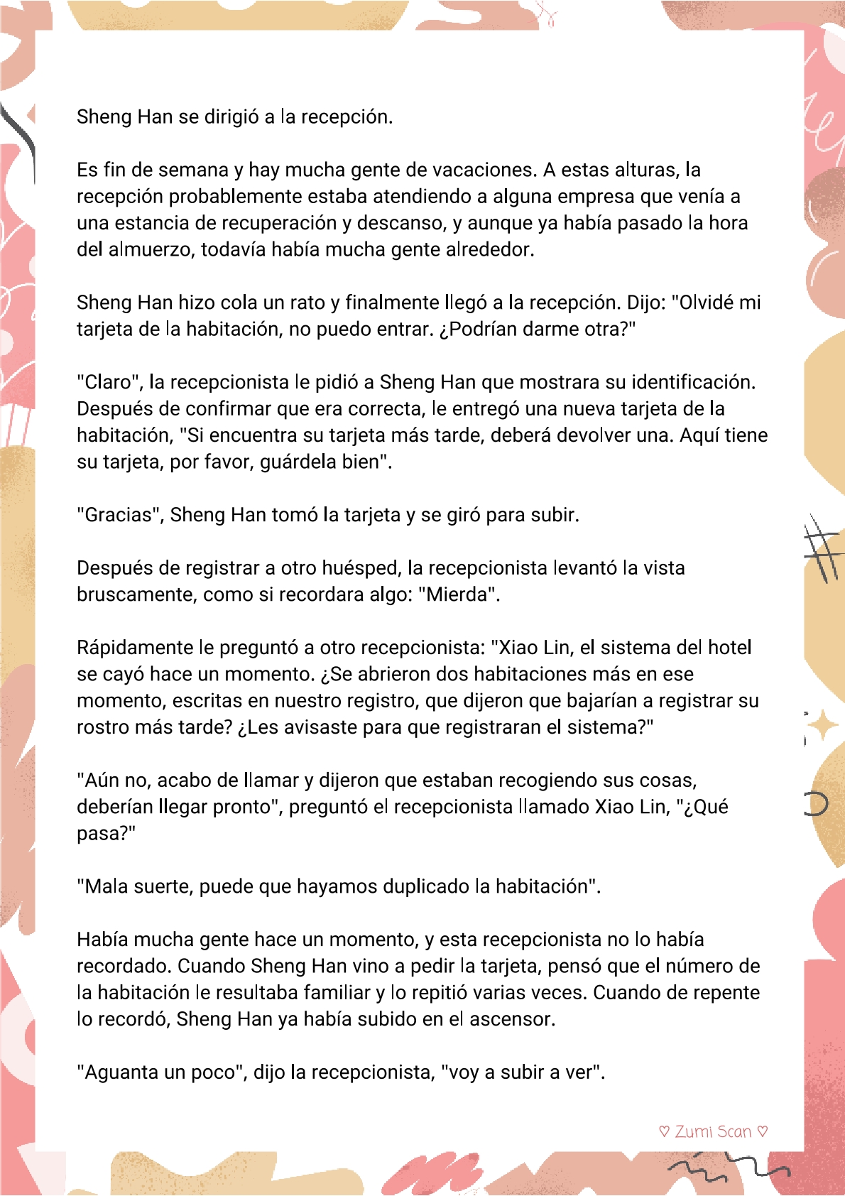 Soy hetero, pero mi compañero de cuarto travestido huele muy bien - Capítulo 9 - Página 8 - LectorTMOo