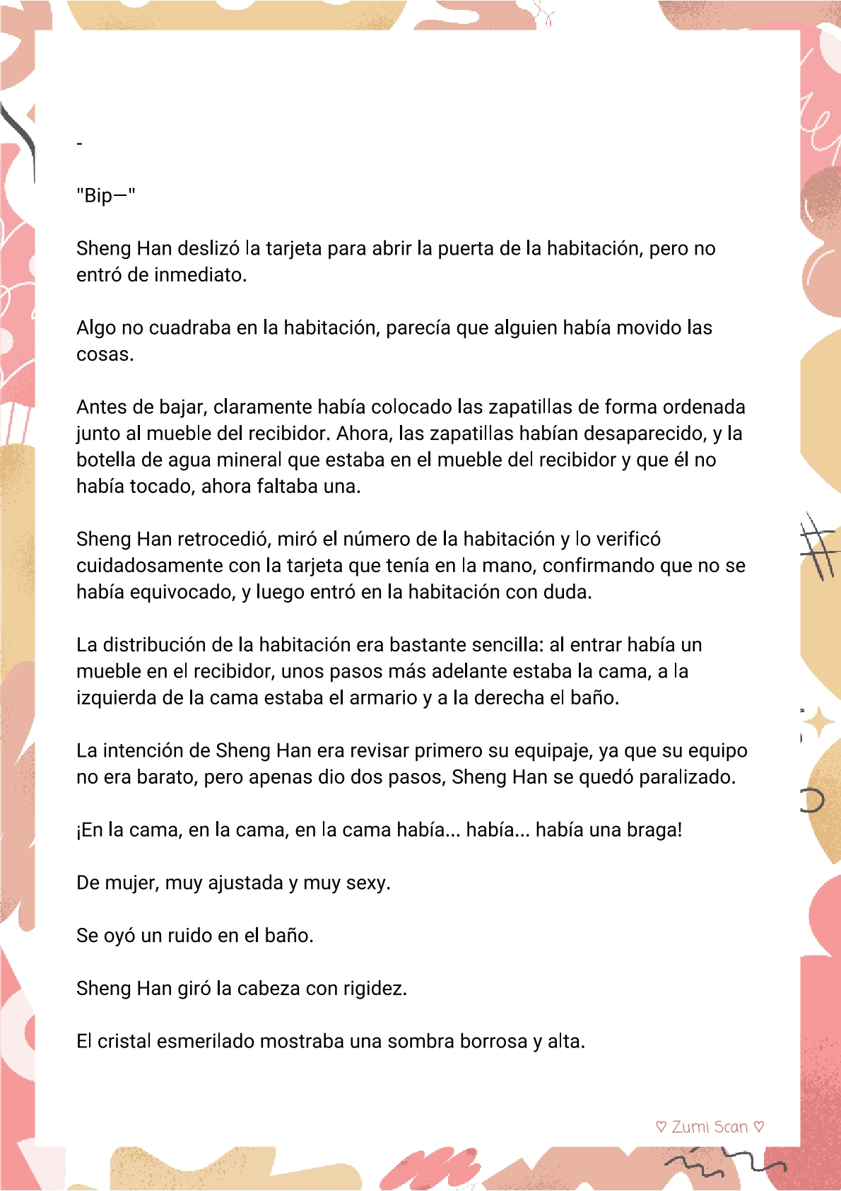 Soy hetero, pero mi compañero de cuarto travestido huele muy bien - Capítulo 9 - Página 9 - LectorTMOo