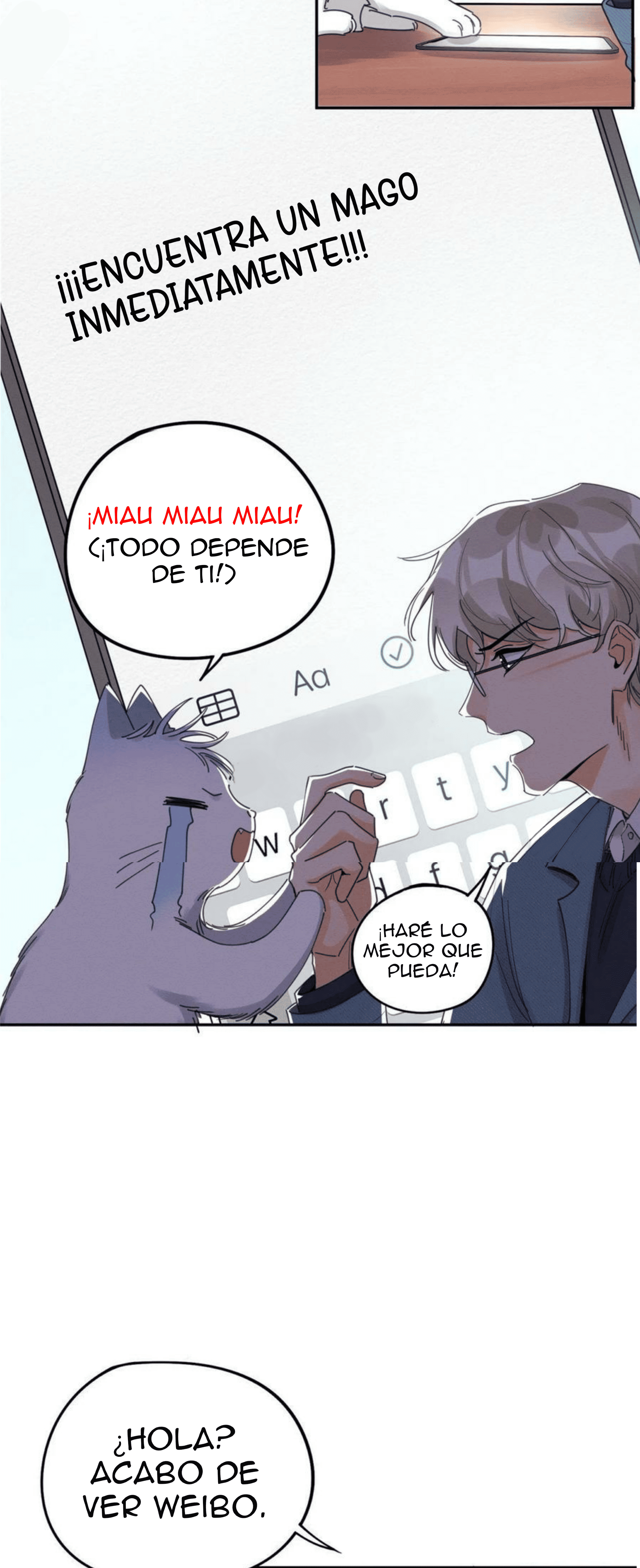 Tengo que trabajar duro para ser un gato hoy! - Capítulo 13 - Página 6 - LectorTMOo