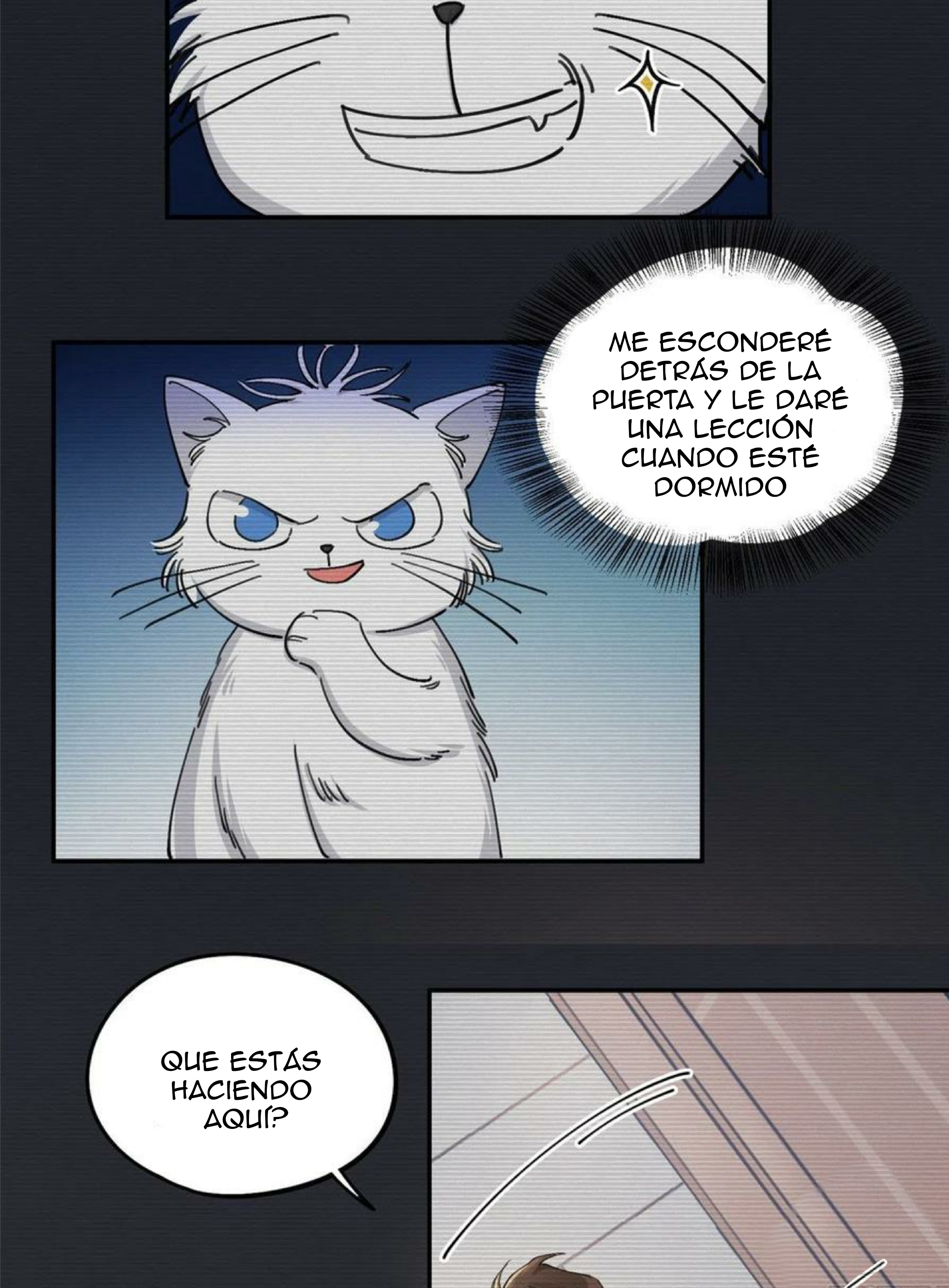 Tengo que trabajar duro para ser un gato hoy! - Capítulo 14 - Página 8 - LectorTMOo