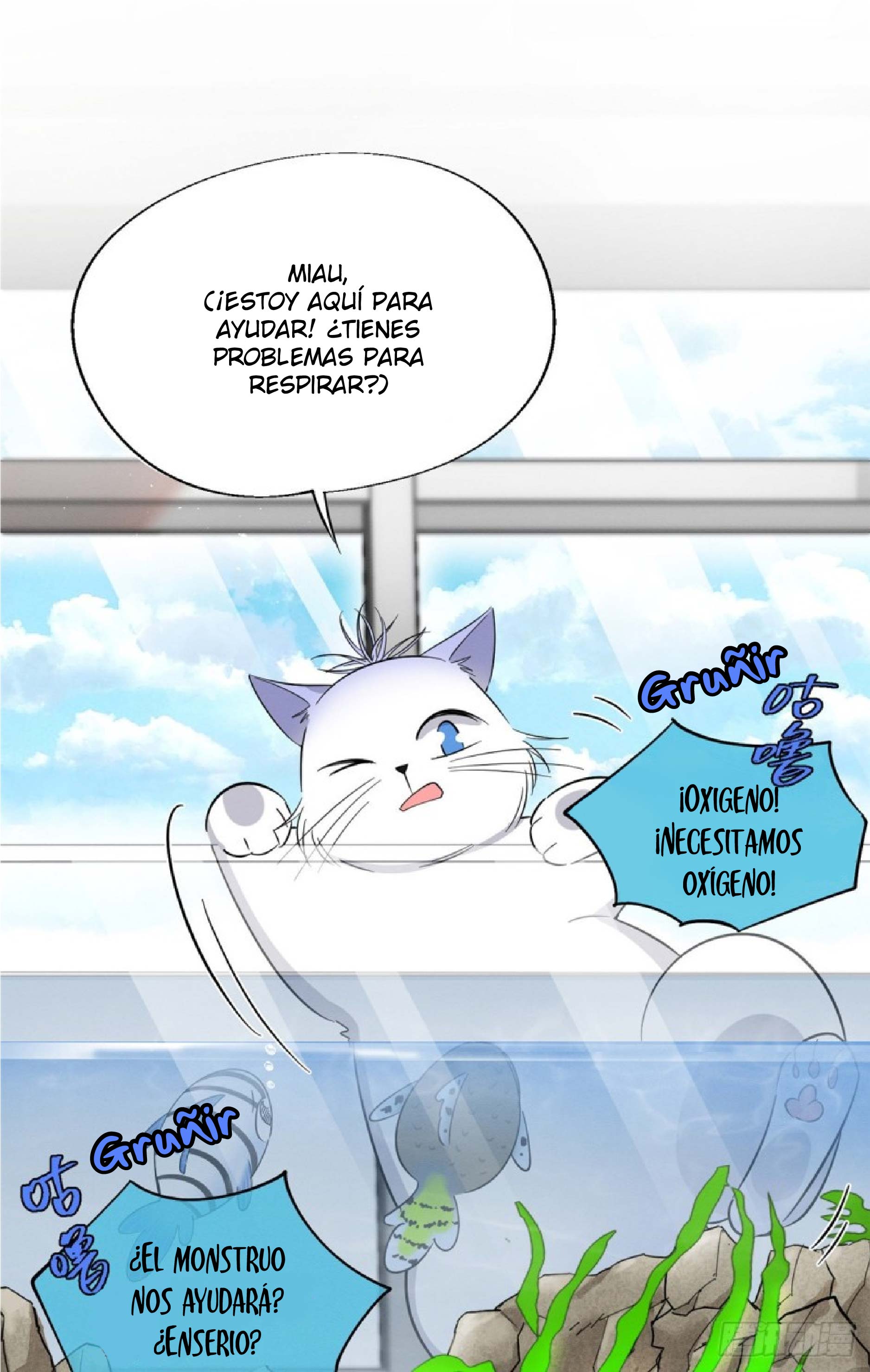 Tengo que trabajar duro para ser un gato hoy! - Capítulo 24 - Página 19 - LectorTMOo