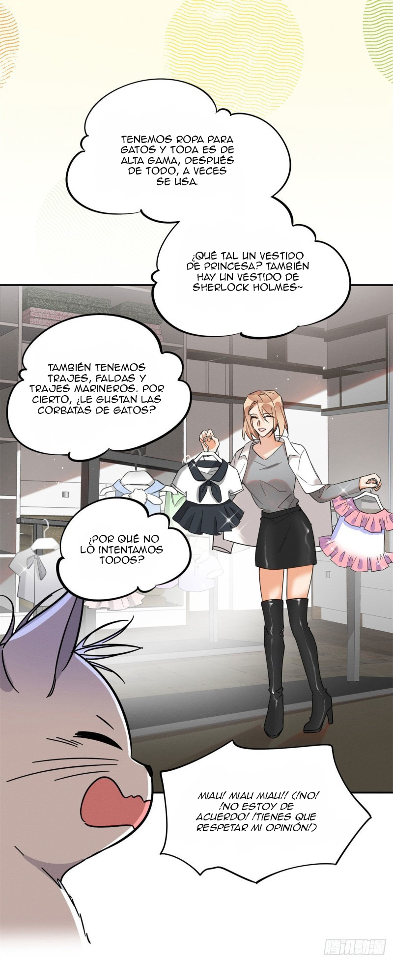 Tengo que trabajar duro para ser un gato hoy! - Capítulo 25 - Página 3 - LectorTMOo