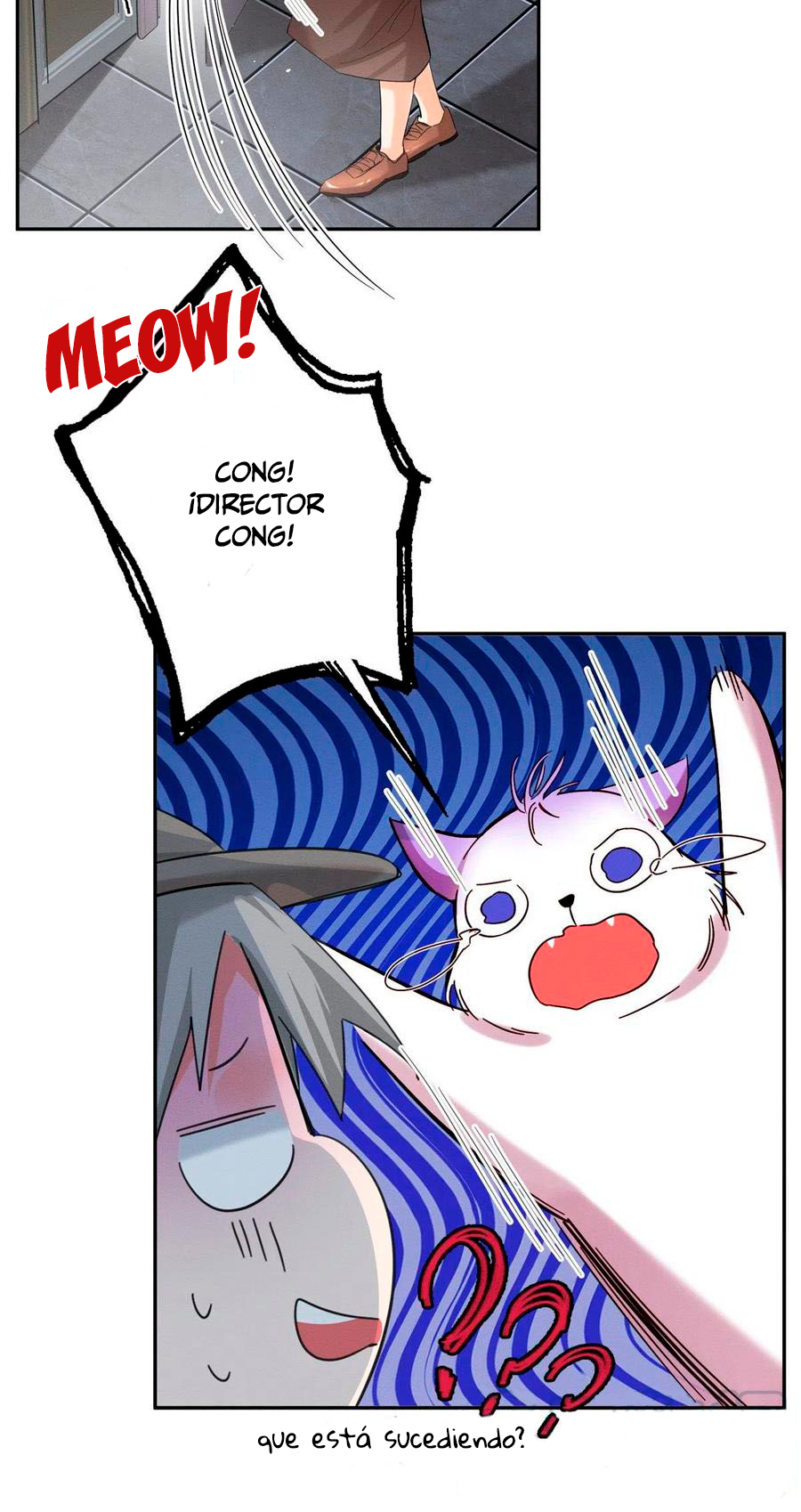 Tengo que trabajar duro para ser un gato hoy! - Capítulo 40 - Página 4 - LectorTMOo