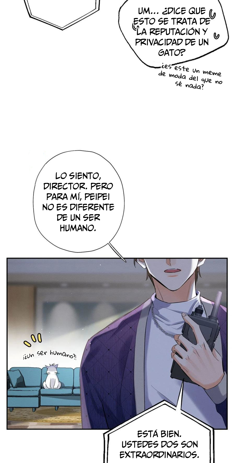 Tengo que trabajar duro para ser un gato hoy! - Capítulo 43 - Página 13 - LectorTMOo