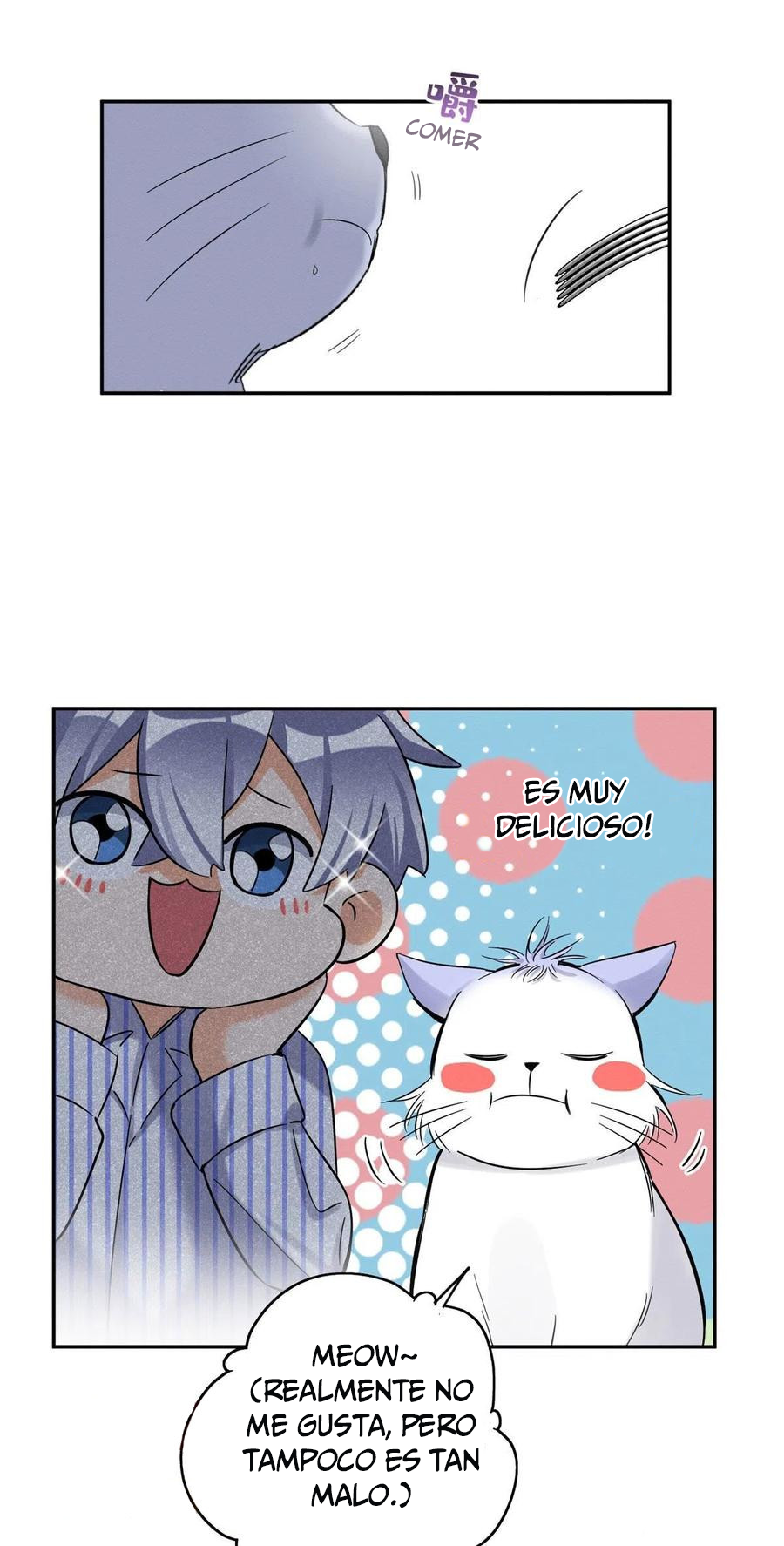 Tengo que trabajar duro para ser un gato hoy! - Capítulo 43 - Página 8 - LectorTMOo