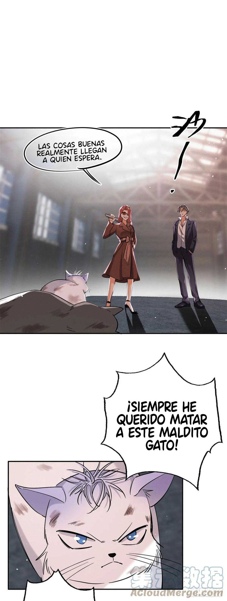 Tengo que trabajar duro para ser un gato hoy! - Capítulo 48 - Página 1 - LectorTMOo