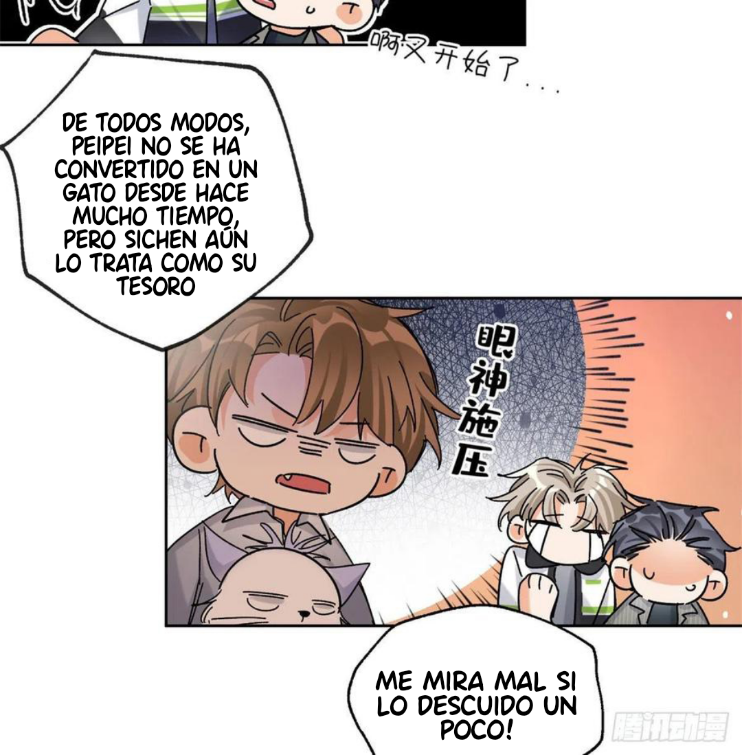 Tengo que trabajar duro para ser un gato hoy! - Capítulo 57 - Página 7 - LectorTMOo