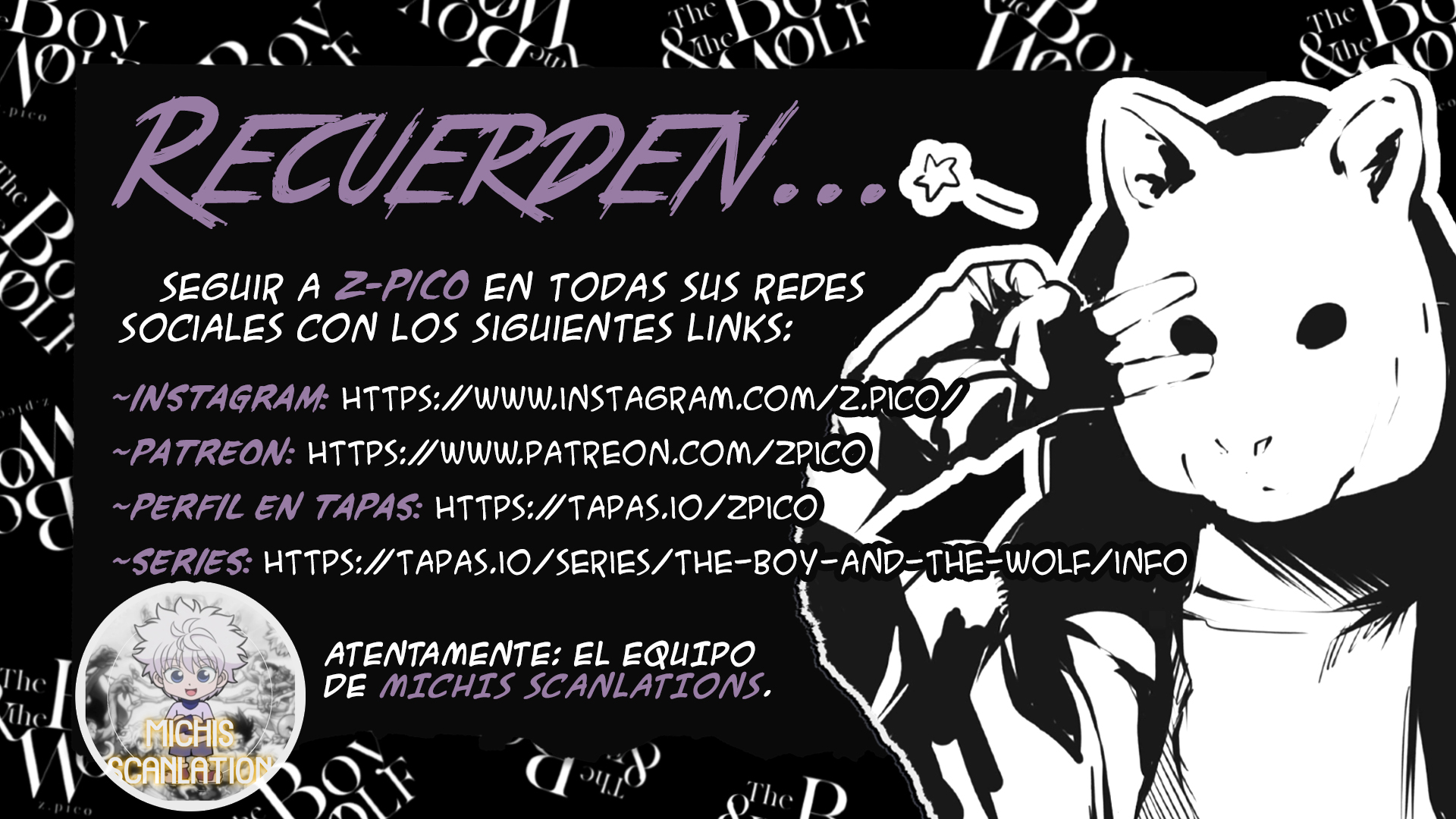 The boy and the wolf - Capítulo 7 - Página 41 - LectorTMOo