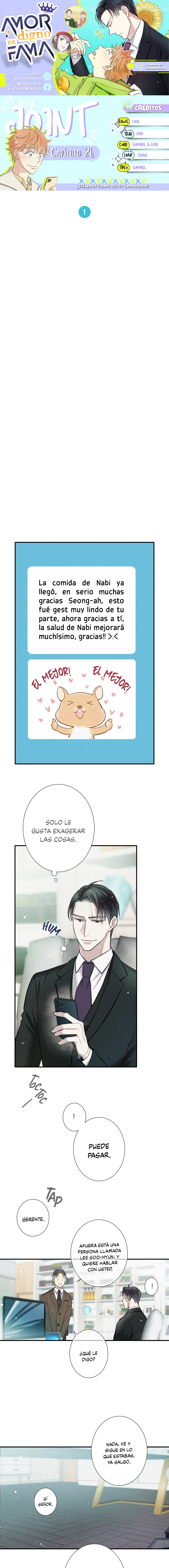 Un amor digno de fama - Capítulo 24 - Página 1 - LectorTMOo