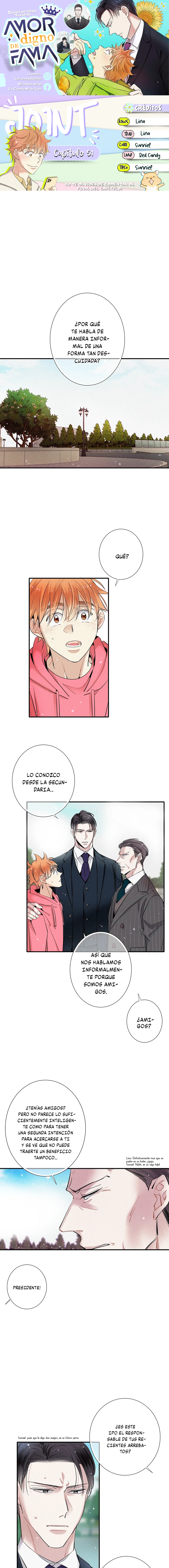 Un amor digno de fama - Capítulo 51 - Página 1 - LectorTMOo