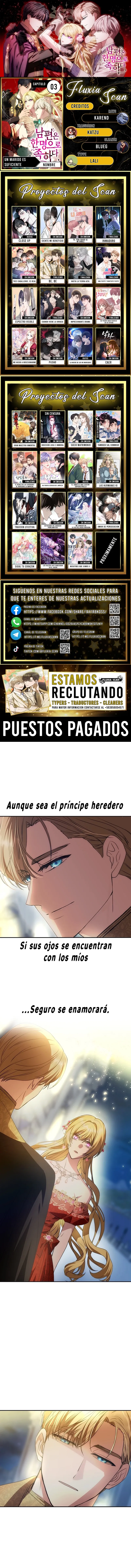 Un marido es suficiente - Capítulo 3 - Página 1 - LectorTMOo