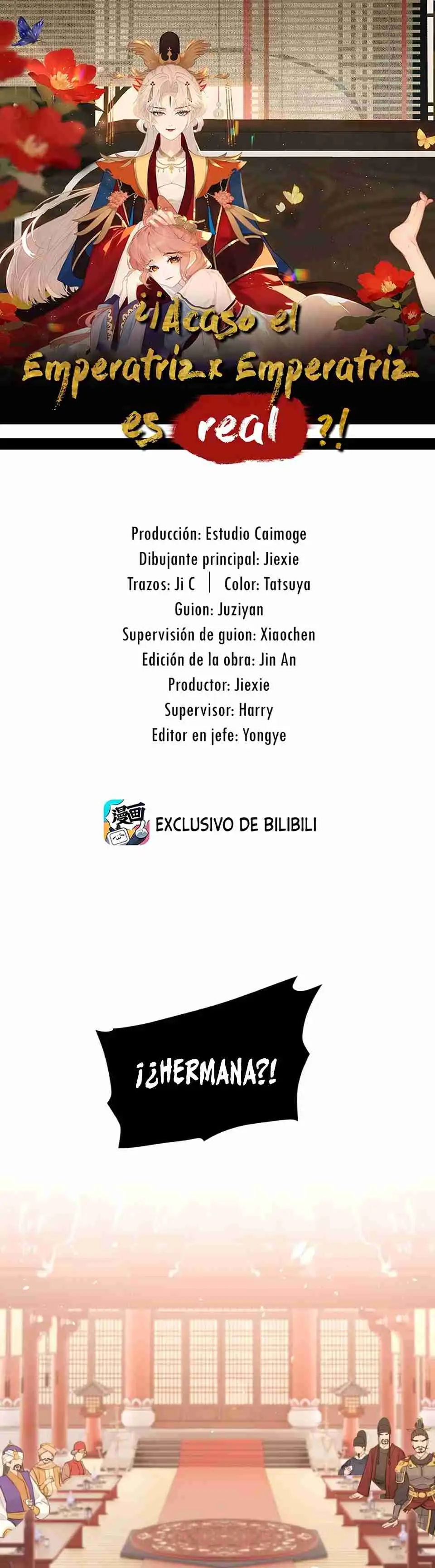¡¿Acaso el emperatriz x emperatriz es real?! (2025) - Capítulo 21 - Página 1 - LectorTMOo