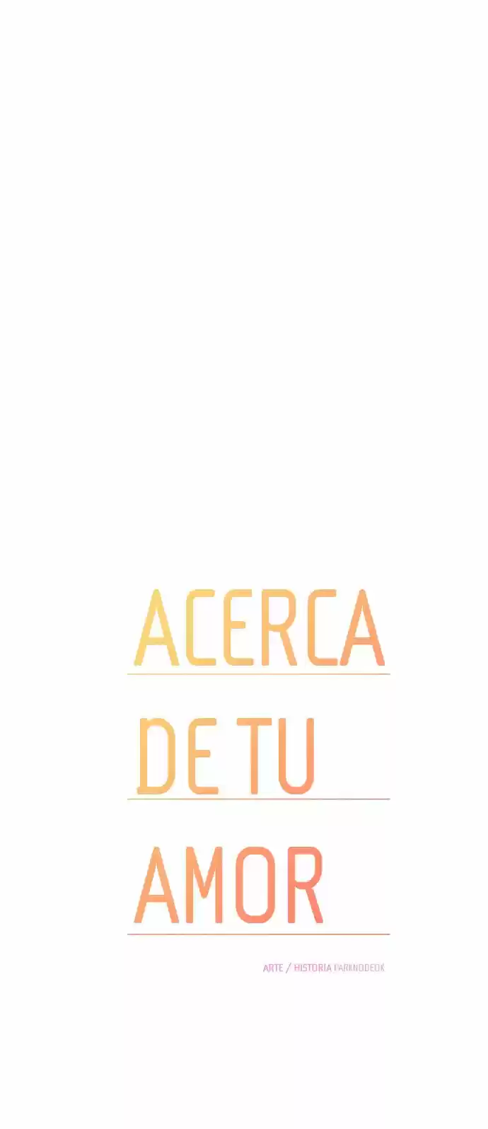 Acerca de tu amor - Capítulo 3 - Página 6 - LectorTMOo