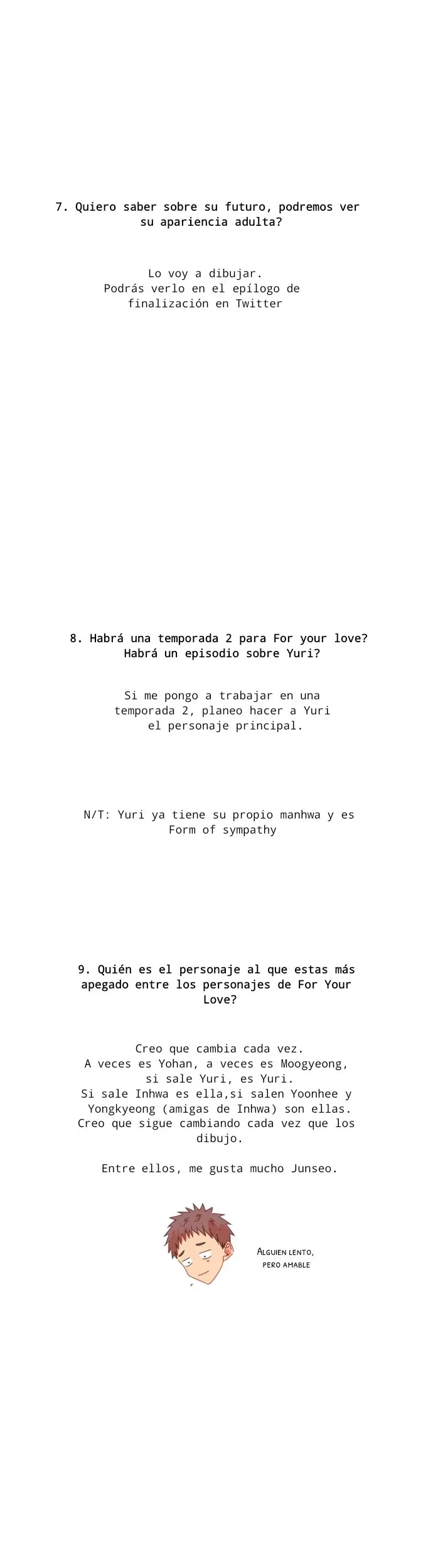 Acerca de tu amor - Capítulo 69.5 - Página 8 - LectorTMOo