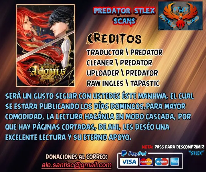 ADONIS (Novela) (2016) - Capítulo 8 - Página 1 - LectorTMOo