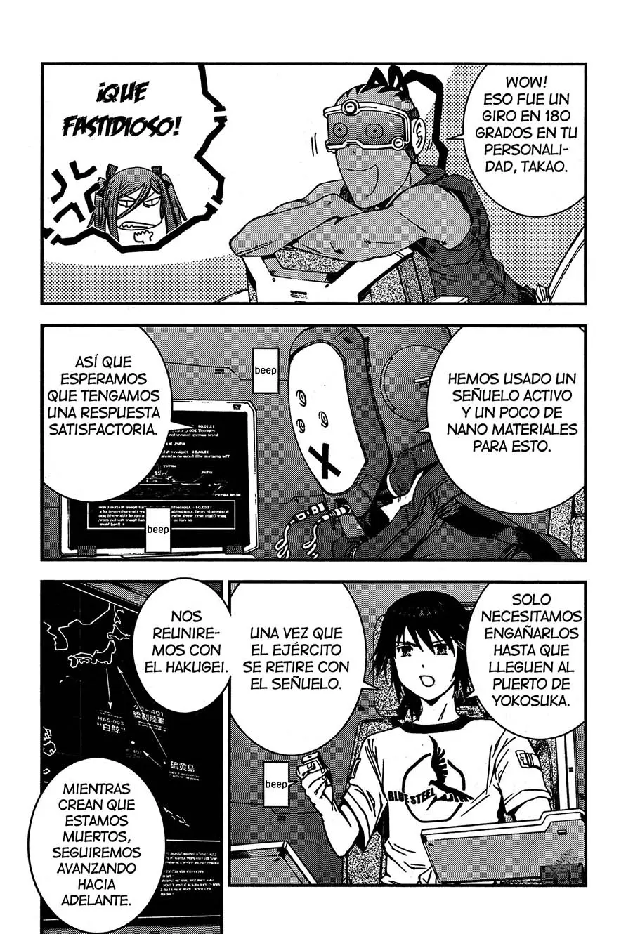 Aoki Hagane no Arpeggio (2009) - Capítulo 33 - Página 21 - LectorTMOo