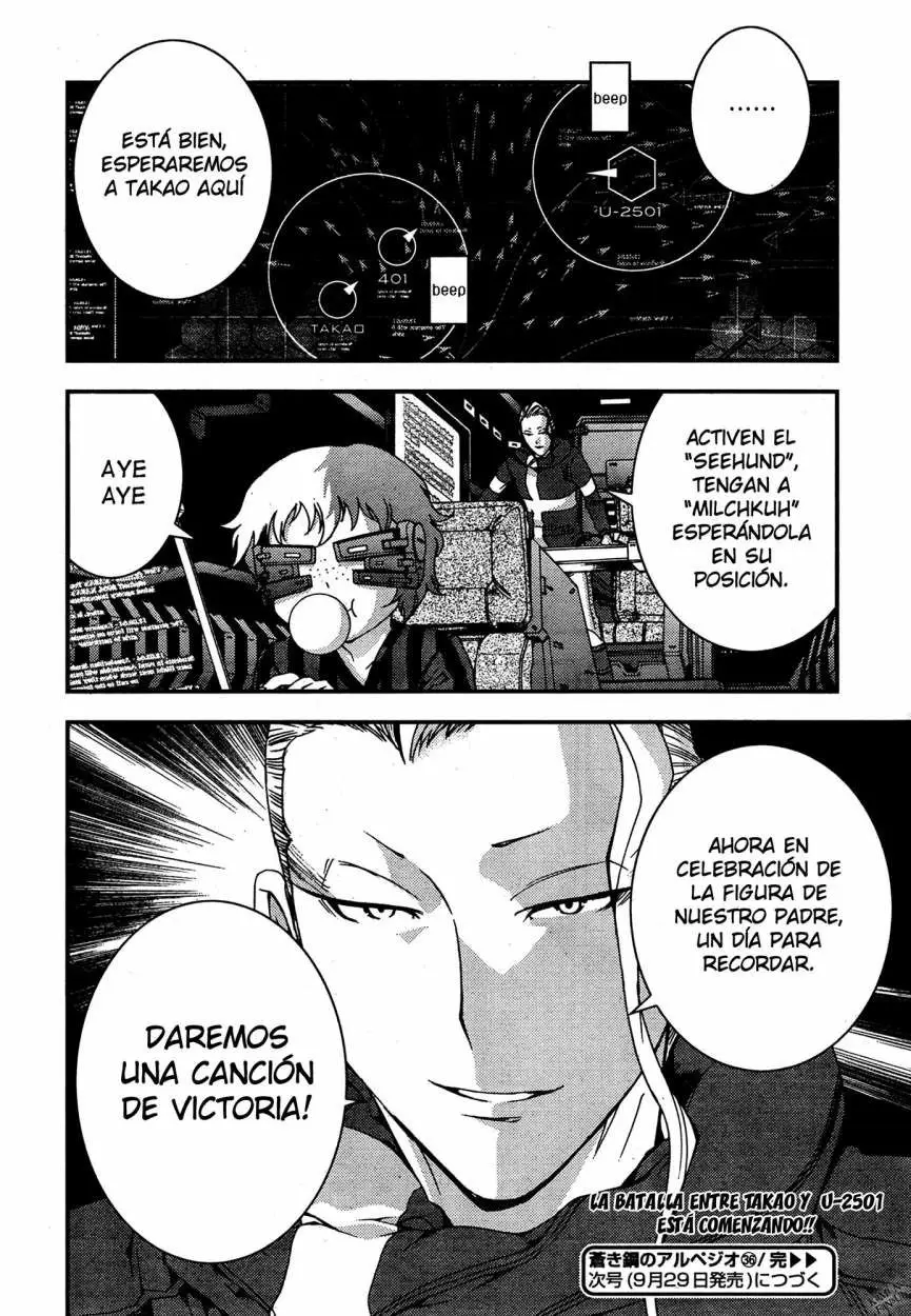 Aoki Hagane no Arpeggio (2009) - Capítulo 36 - Página 32 - LectorTMOo